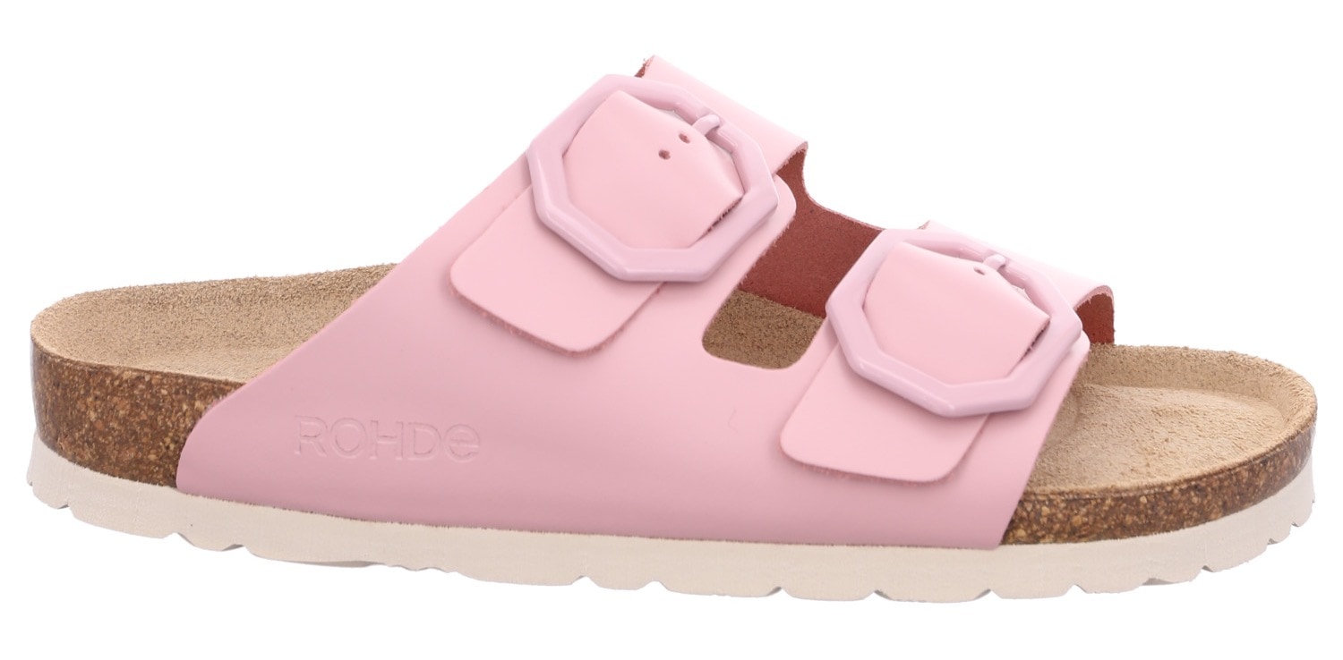 Rohde Pantolette »ALBA«, Schlappen, Sommerschuh, Hausschuh, Strandschuh mit Softfußbett