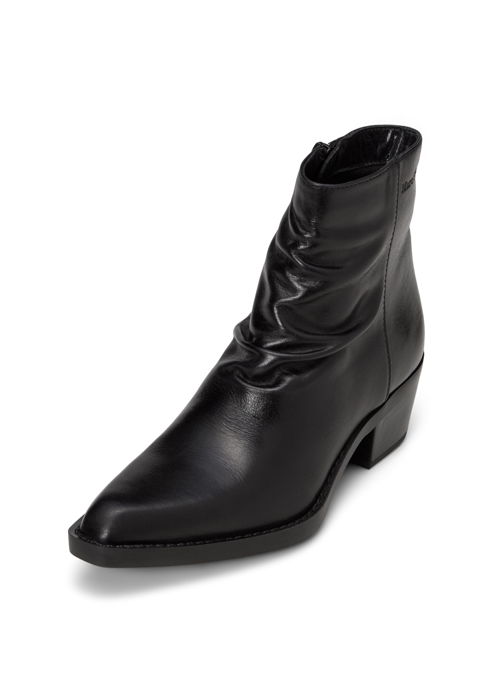 Marc O'Polo Cowboy Stiefelette »Model Rodeo 2«  Ankleboots, Westernstiefelette mit Blockabsatz