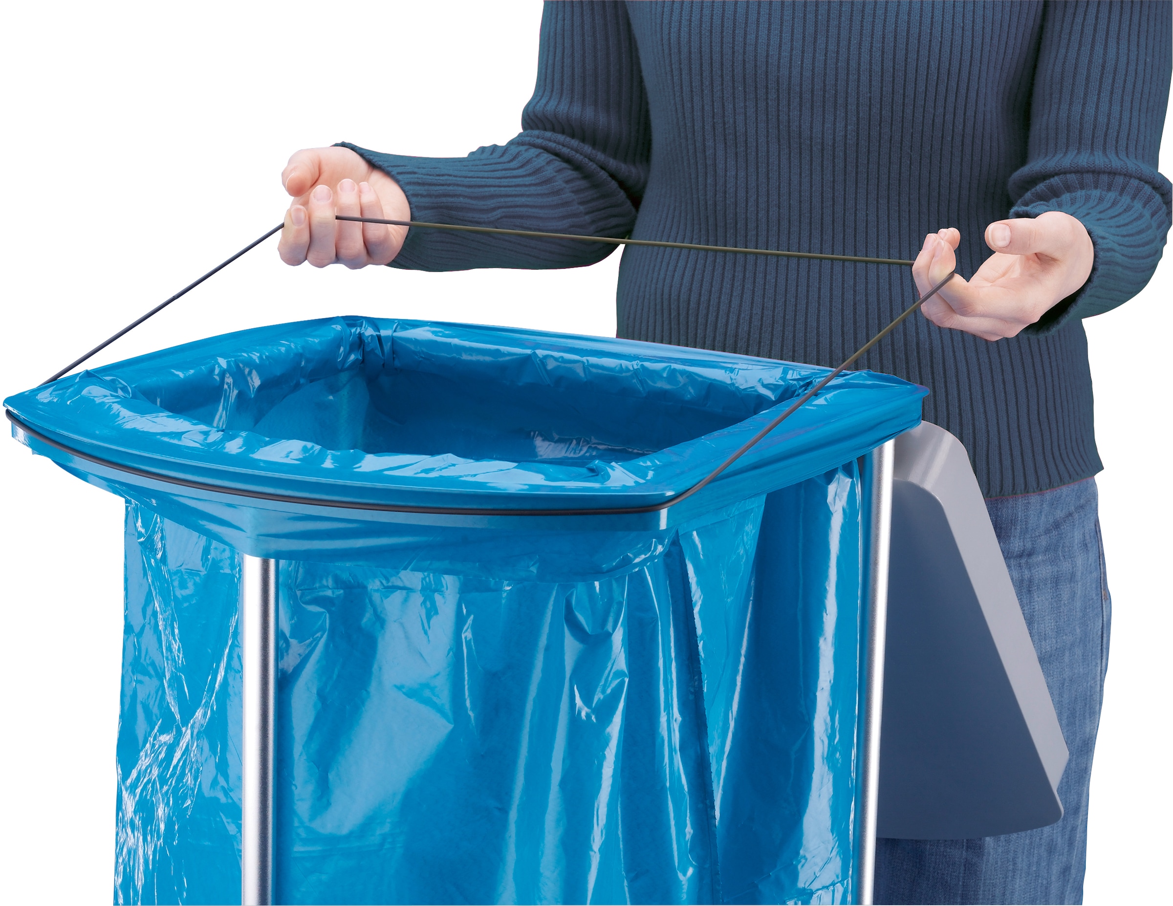 Hailo Müllsackständer »ProfiLine MSS XXXL«, 120 Liter, grau,  Müllsackhalterung online kaufen, mit 3 Jahren XXL Garantie
