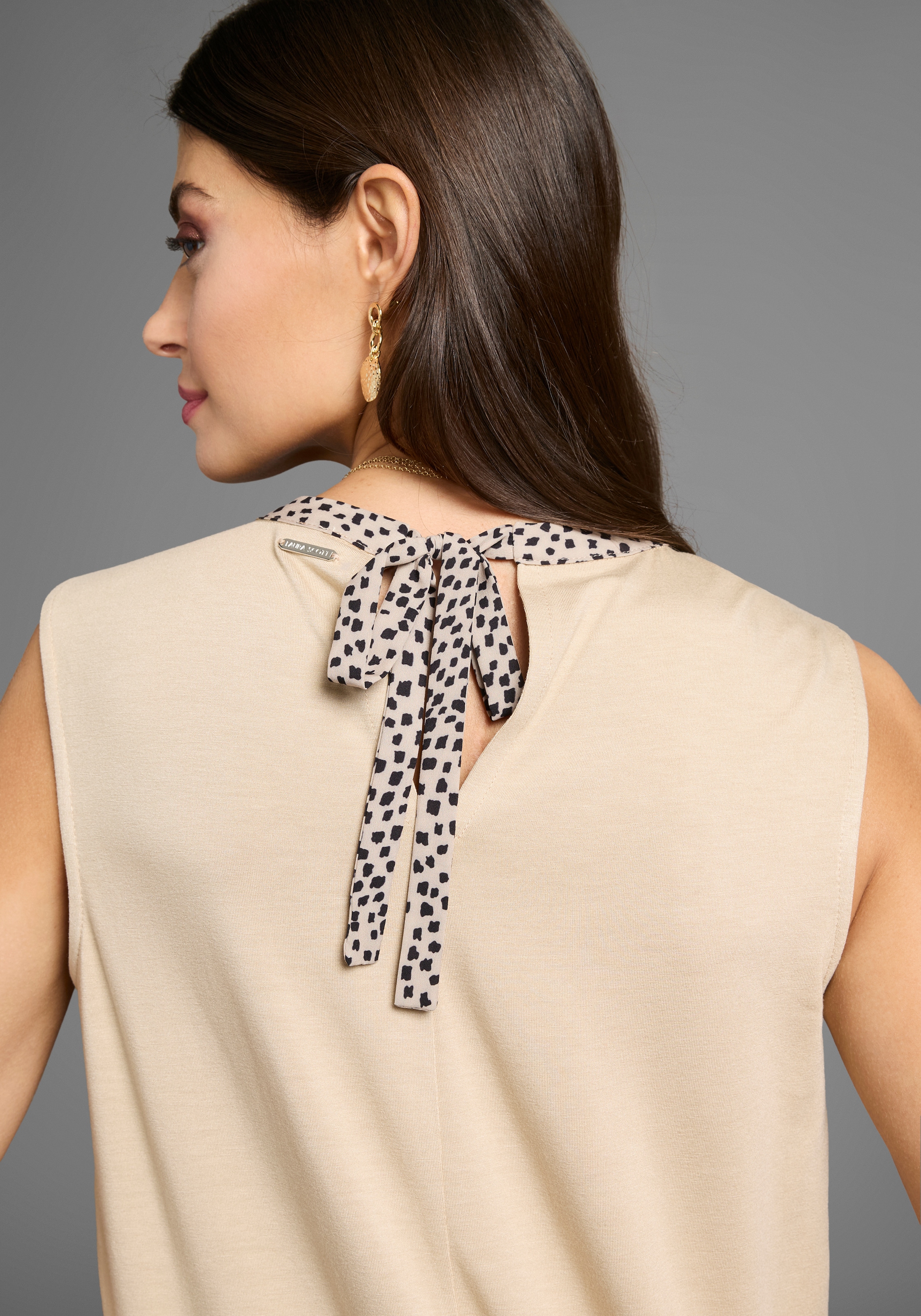 Laura Scott Blusentop, mit modernem Allover-Print