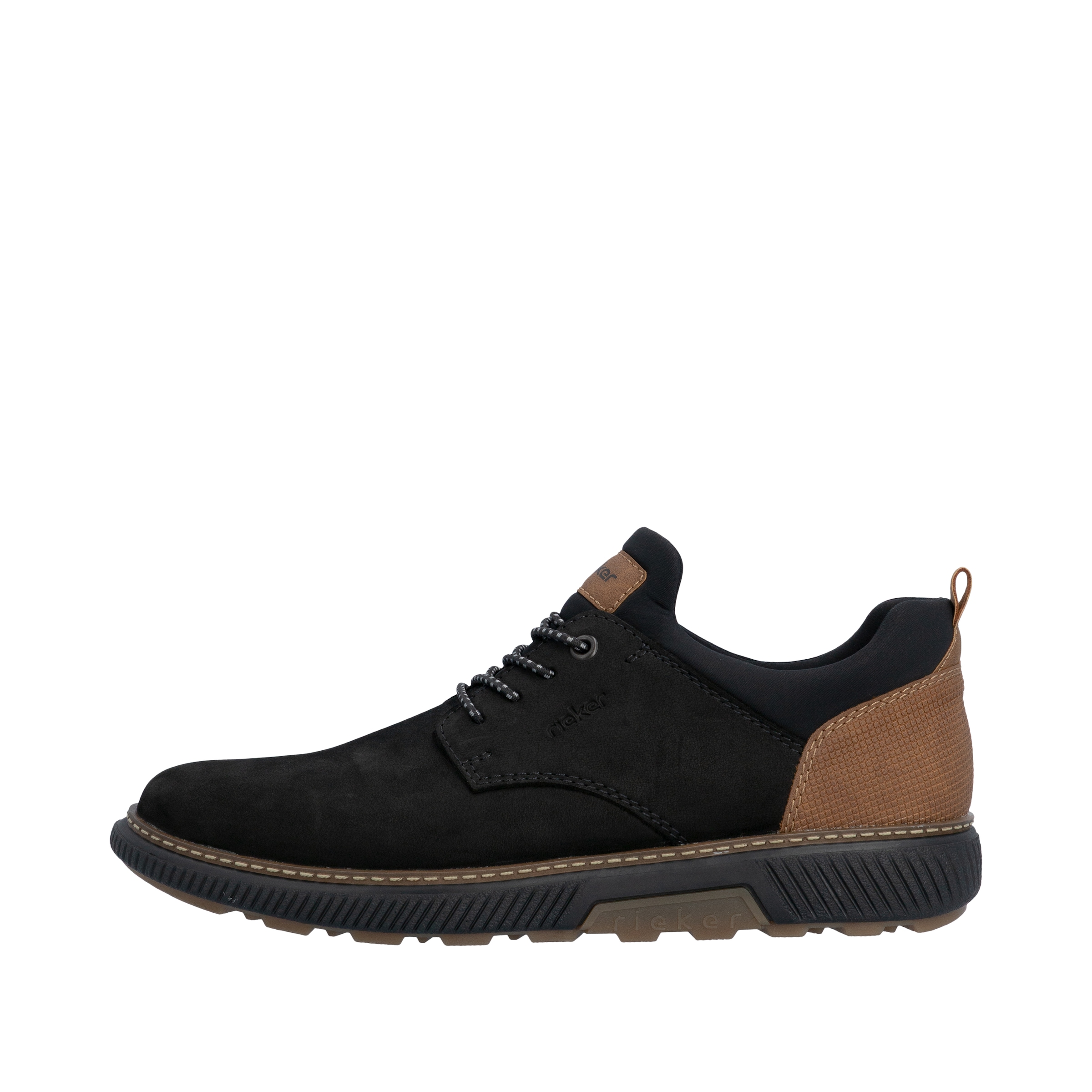 Rieker Slip-On Sneaker  Halbschuh, Schlupfschuh, Freizeitschuh, Elastik-Einstieg, schmale Form