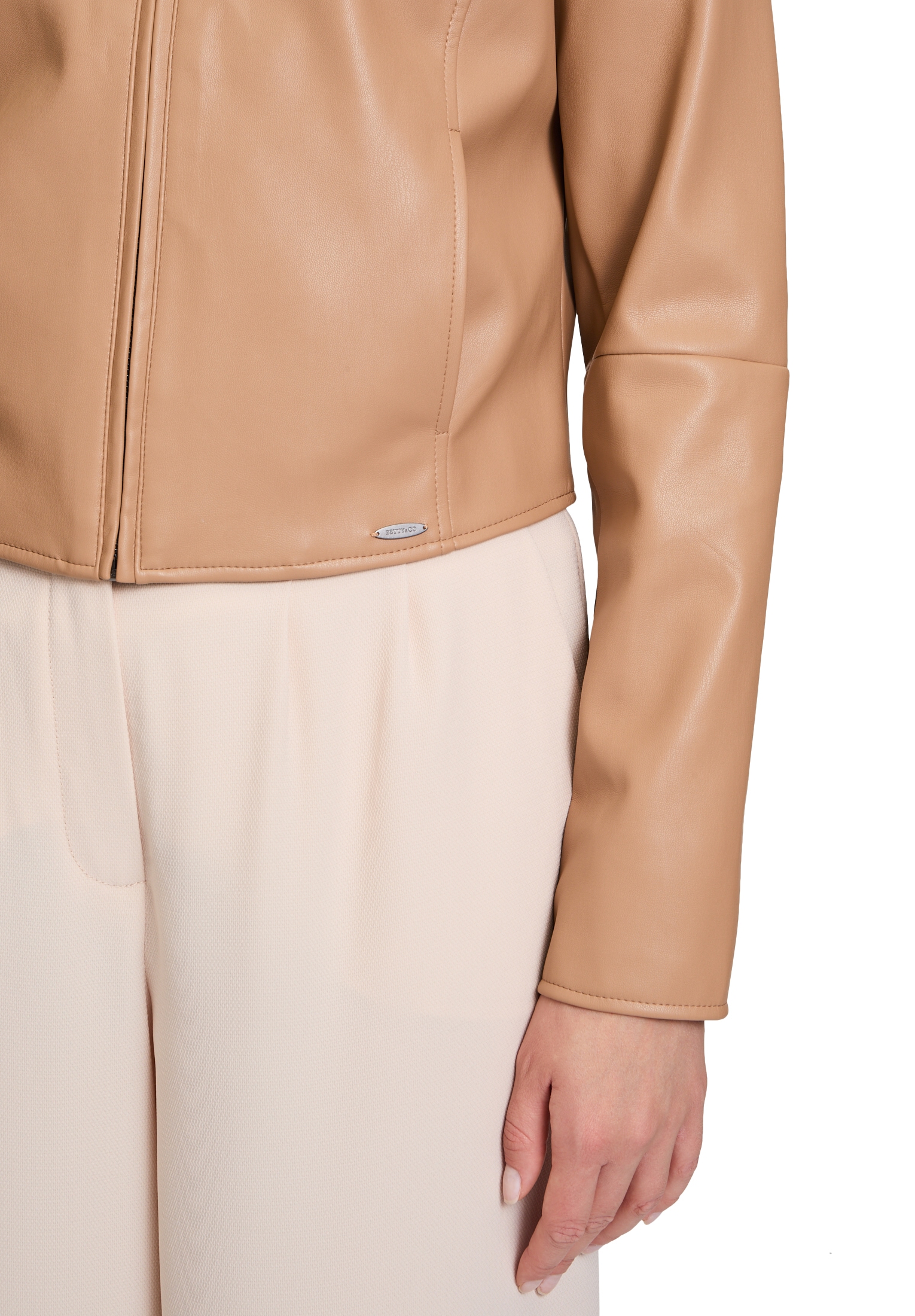 Betty&Co Jackenblazer »Bikerjacke mit Stehkragen«