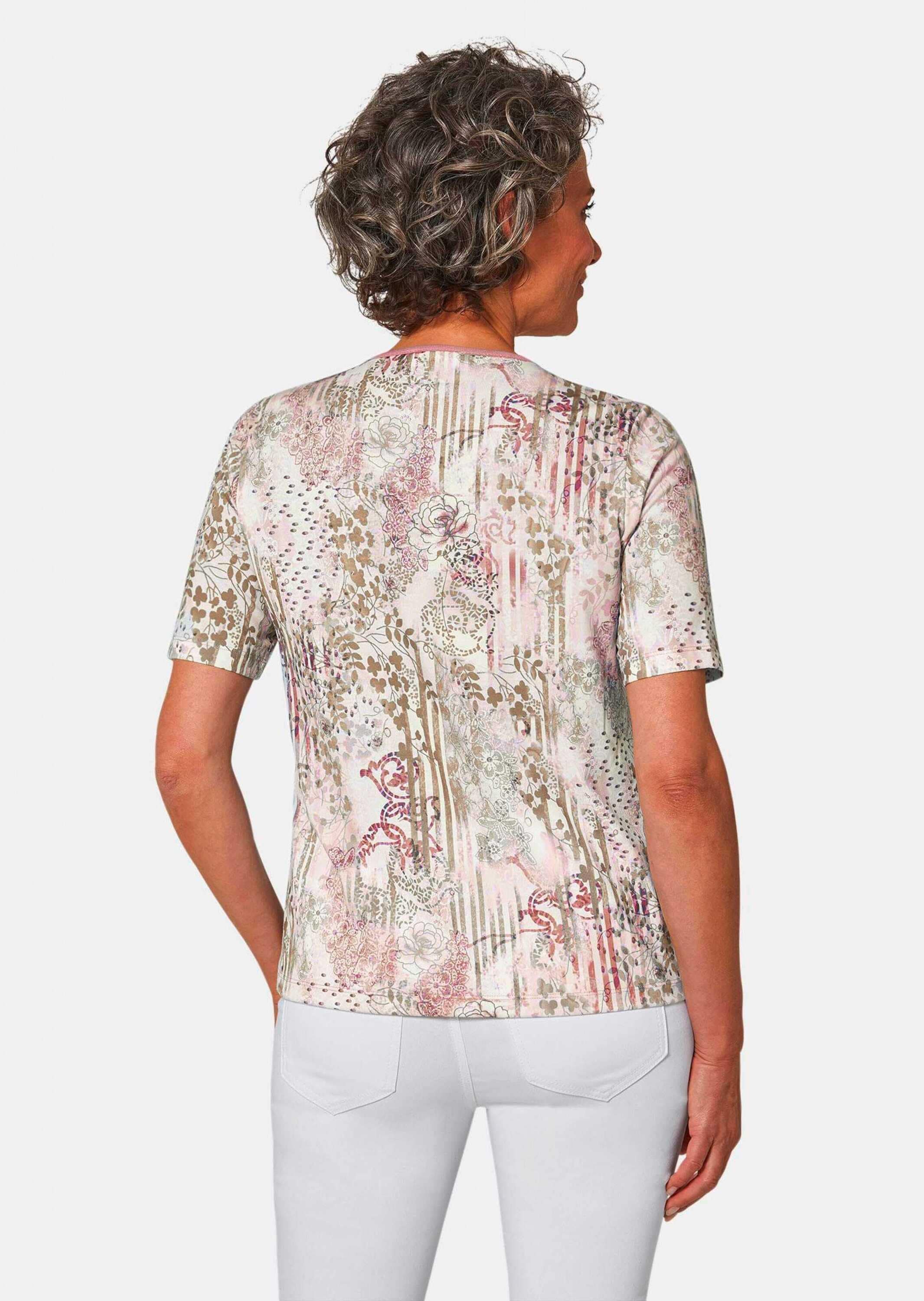 GOLDNER Print-Shirt »Bequemes Druckshirt im Mustermix«