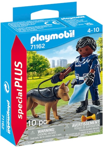 Playmobil® Konstruktions-Spielset »Polizist mit Spürhund (71162), Special Plus«, Made... kaufen