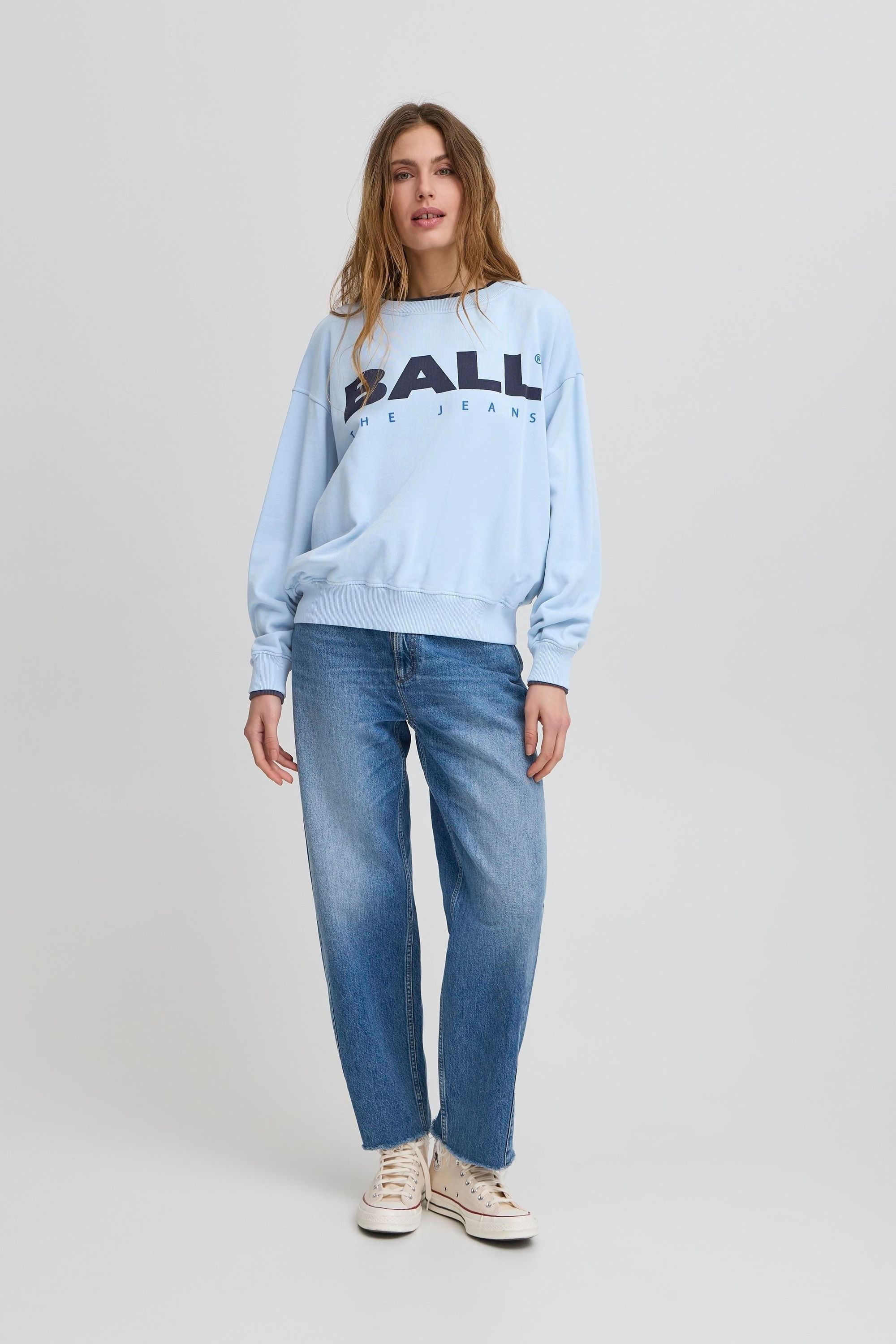 BALL Sweatshirt »Rundhalspullover BASIMONA SWEAT«