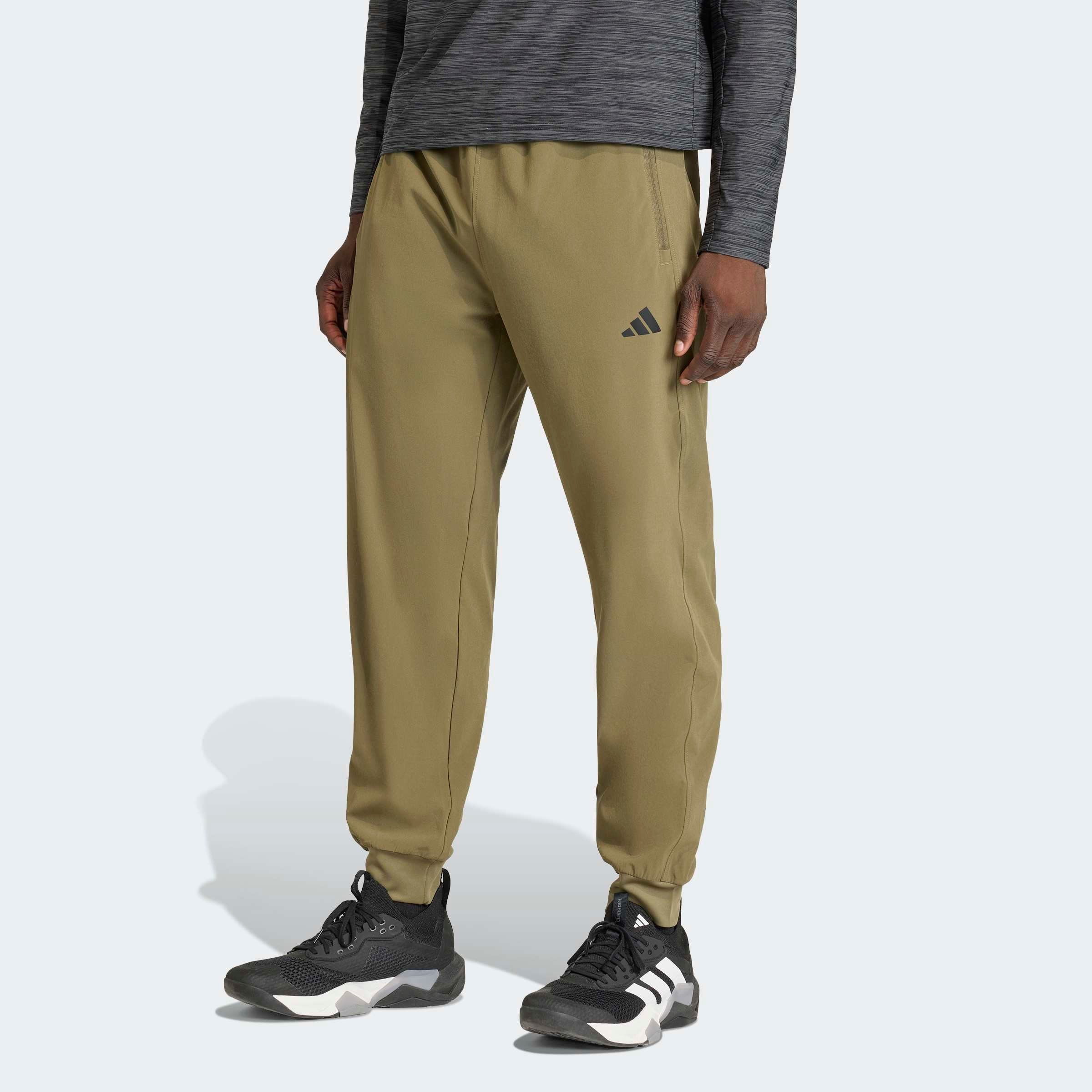 adidas Performance Sporthose »WORKOUT ESSENTIALS FLEX WOVEN«  mit climacool® Technologie, Normal-weite Passform