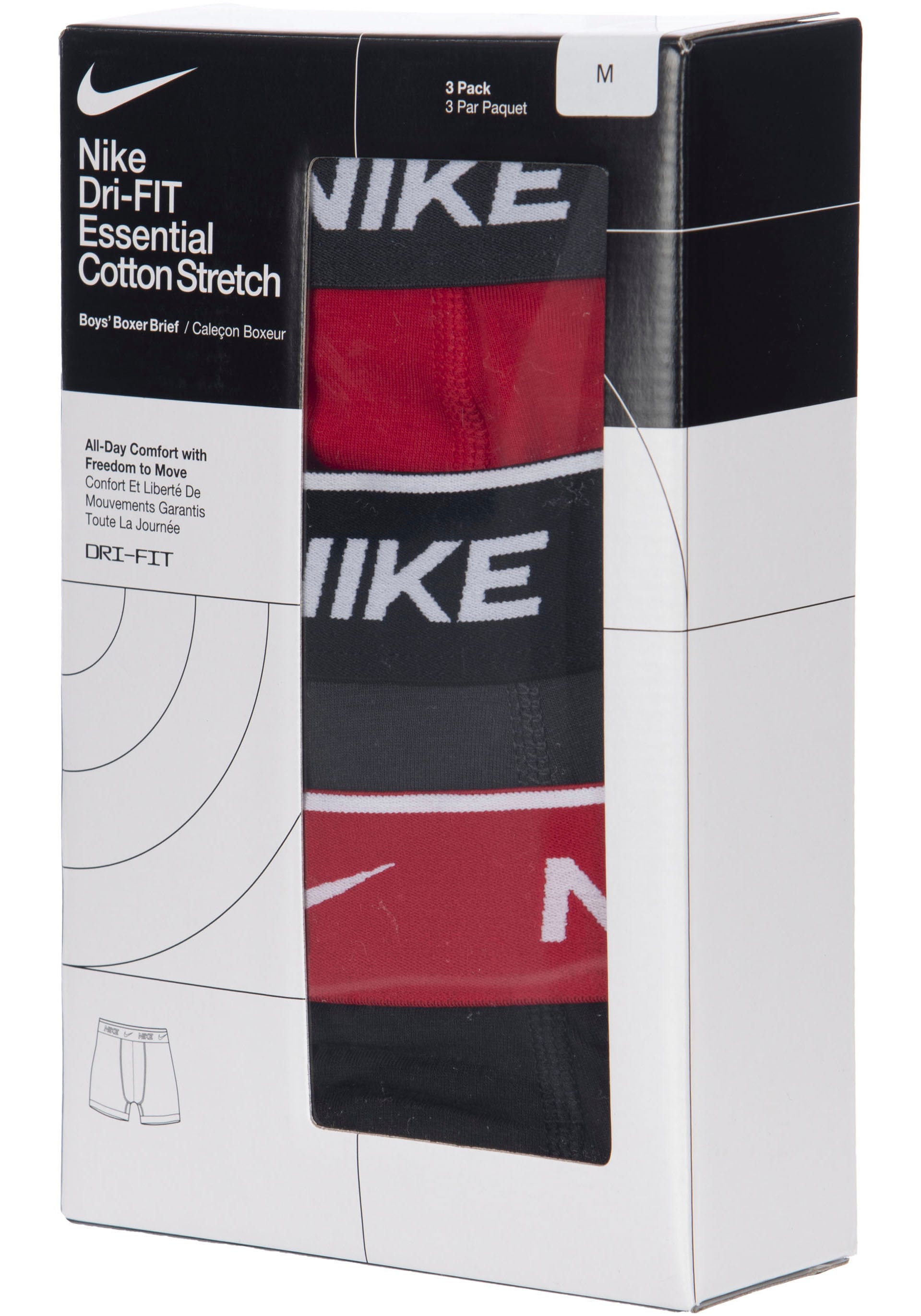 Nike Sportswear Boxershorts »für Jungs«, (Spar-Packung, 3 St.)