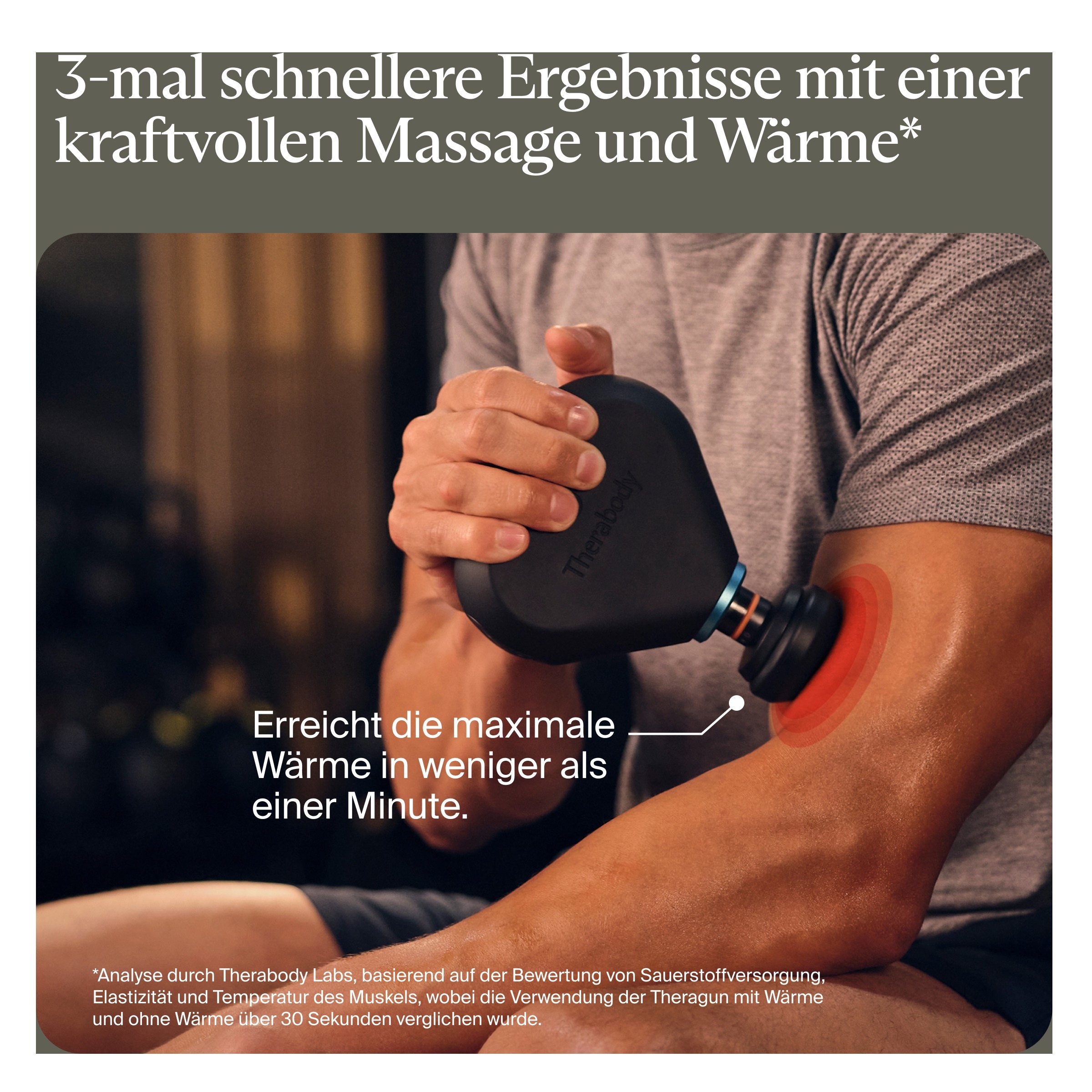 Therabody Massagepistole »Theragun Mini Plus« Optimale Erholung & Warm-up, weniger Muskelkater, mobil nutzbar
