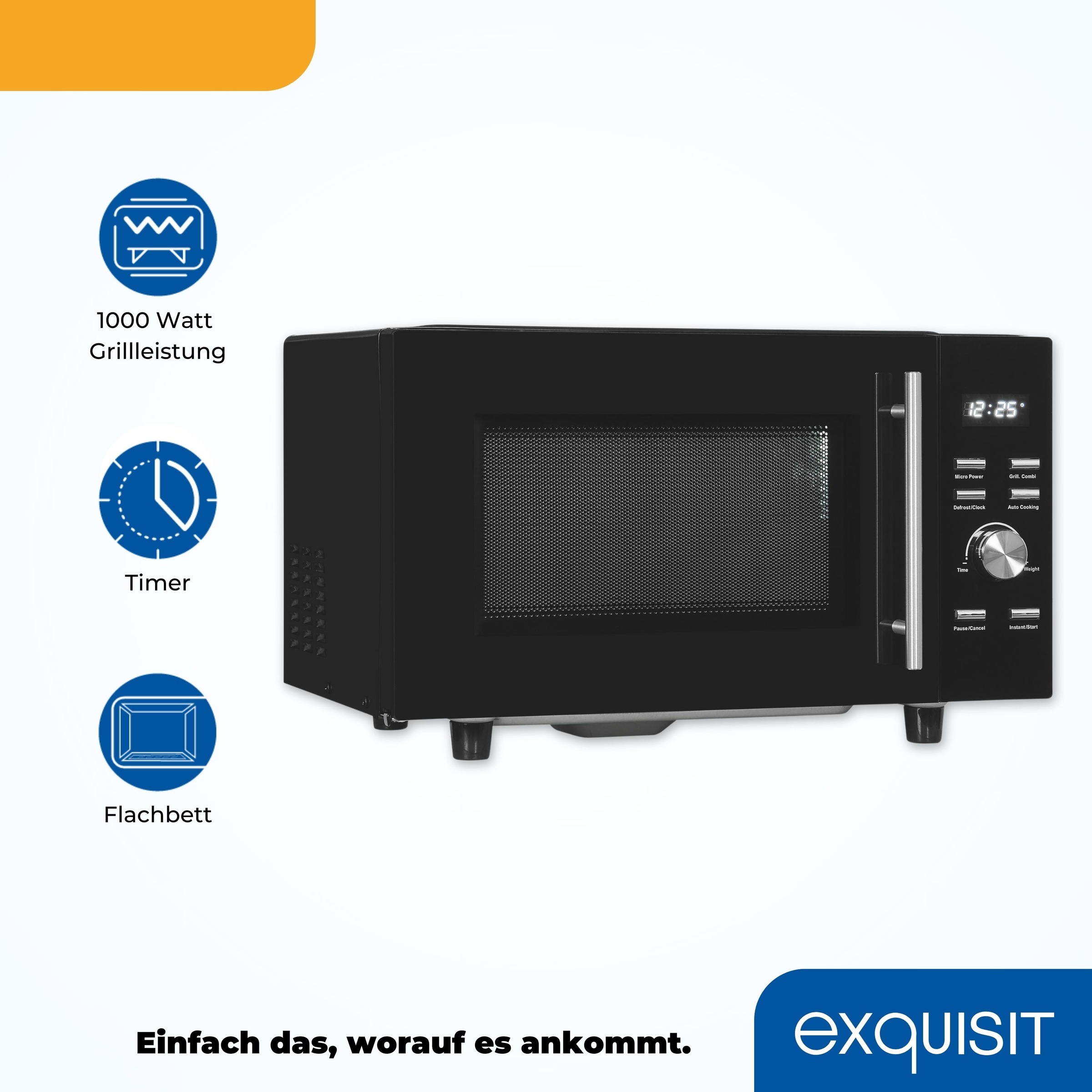 exquisit Mikrowelle »MW8023-F-240DIG«, Mikrowelle