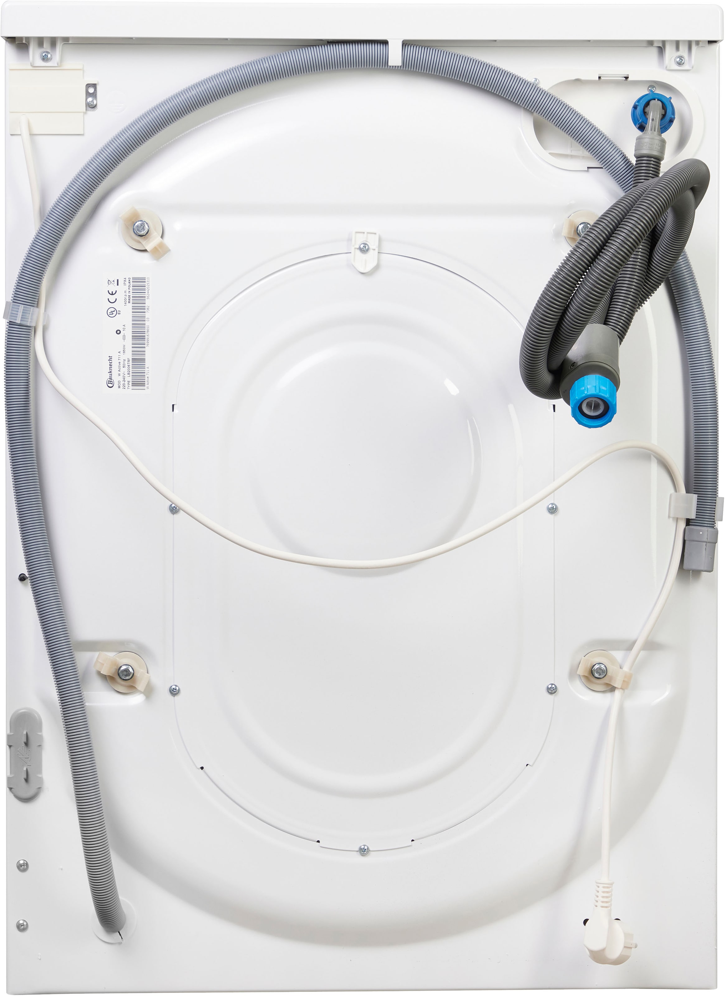 BAUKNECHT Waschmaschine »W Active 711 A«, 7 kg, 1400 U/min