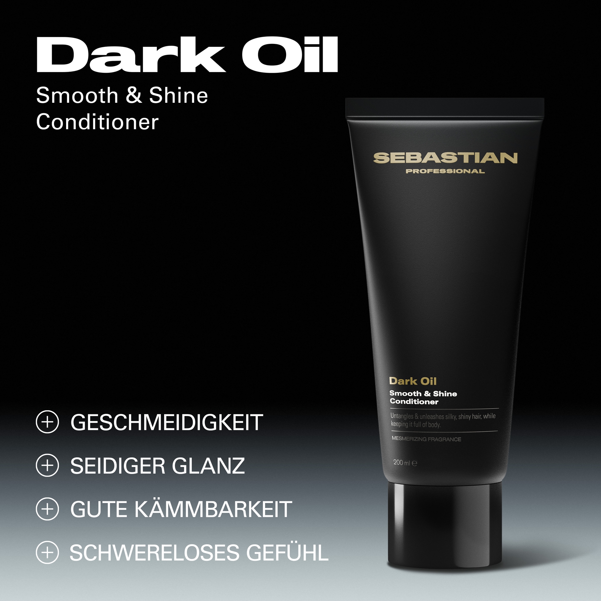 Sebastian Professional Haarspülung »Dark Oil Conditioner« für geschädigtes, glanzloses, trockenes und widerspenstiges Haar