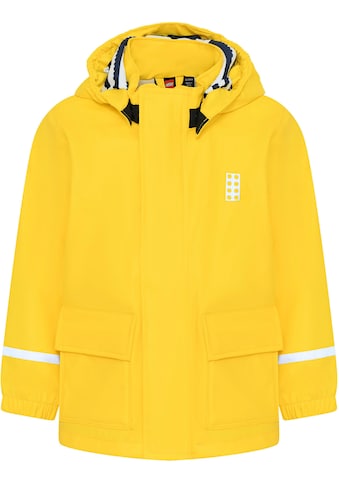 Regenjacke, mit Kapuze