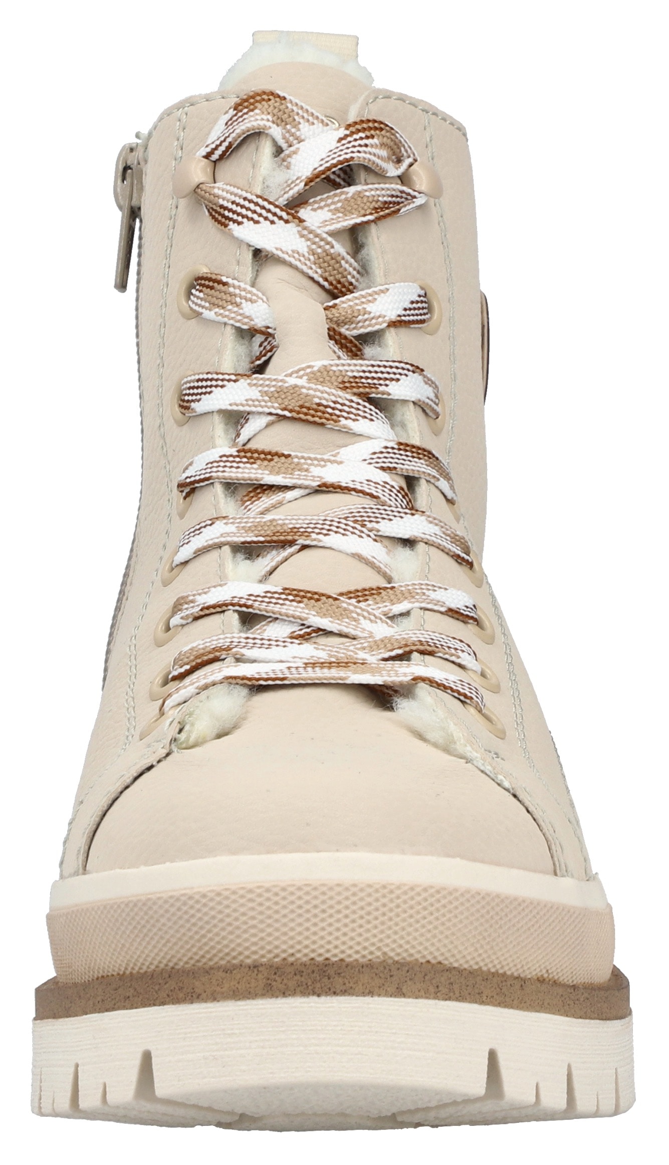 Rieker Winterstiefelette  Plateauboots, Schnürboots, Profilsohle, mit Warmfutter