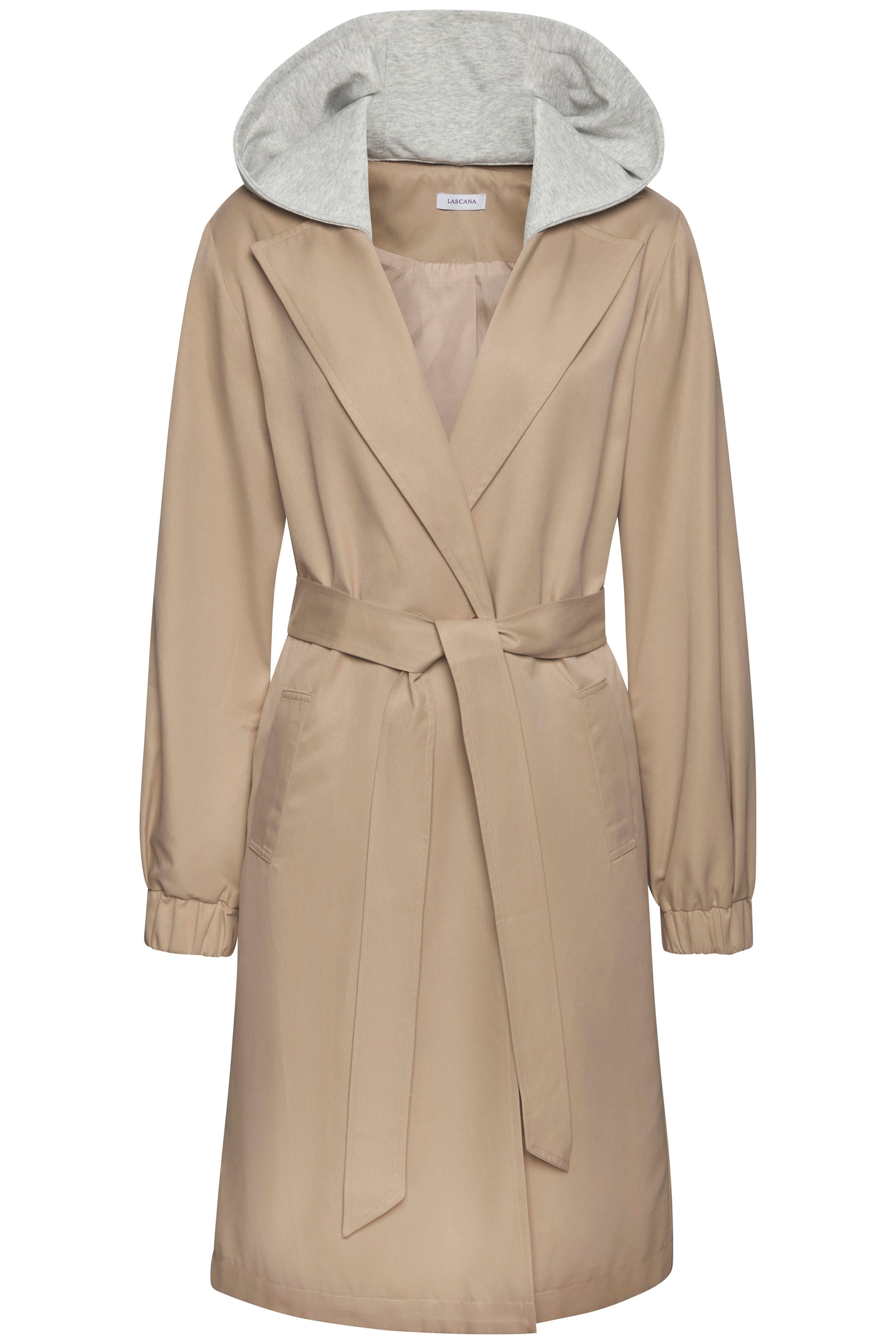 LASCANA Parka, mit Kapuze, mit abnehmbarer Kapuze, Parker, casual