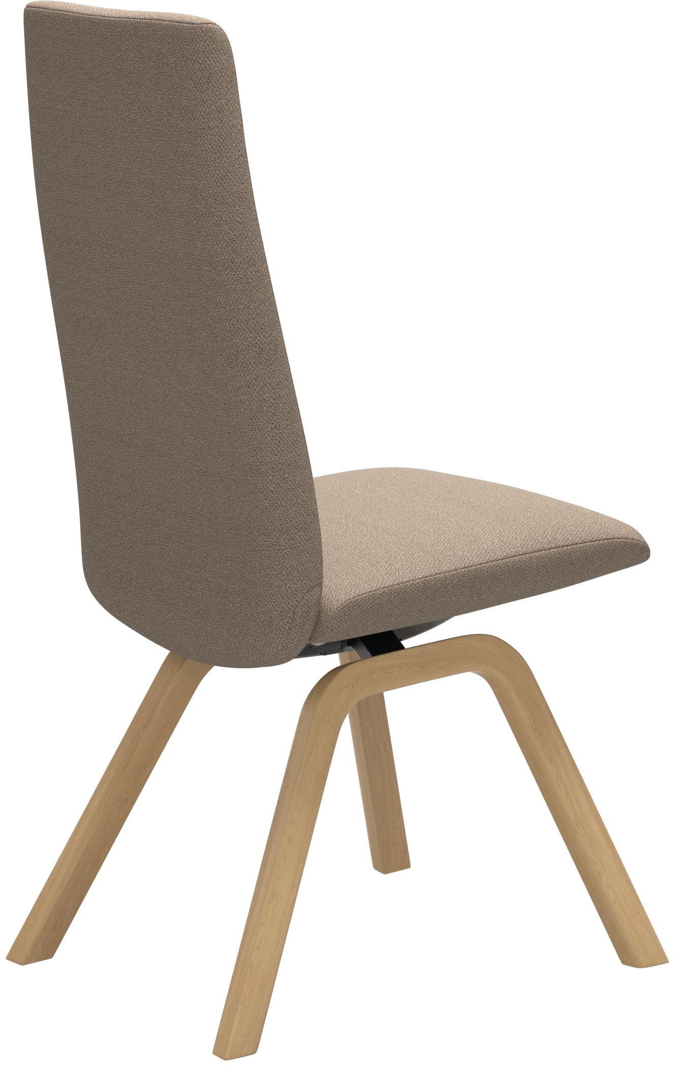 Stressless® Polsterstuhl »Laurel«, ROHLEDER Stoff Q2 FARON, High Back, Größe M, mit schräggestellten Beinen in Eiche natur