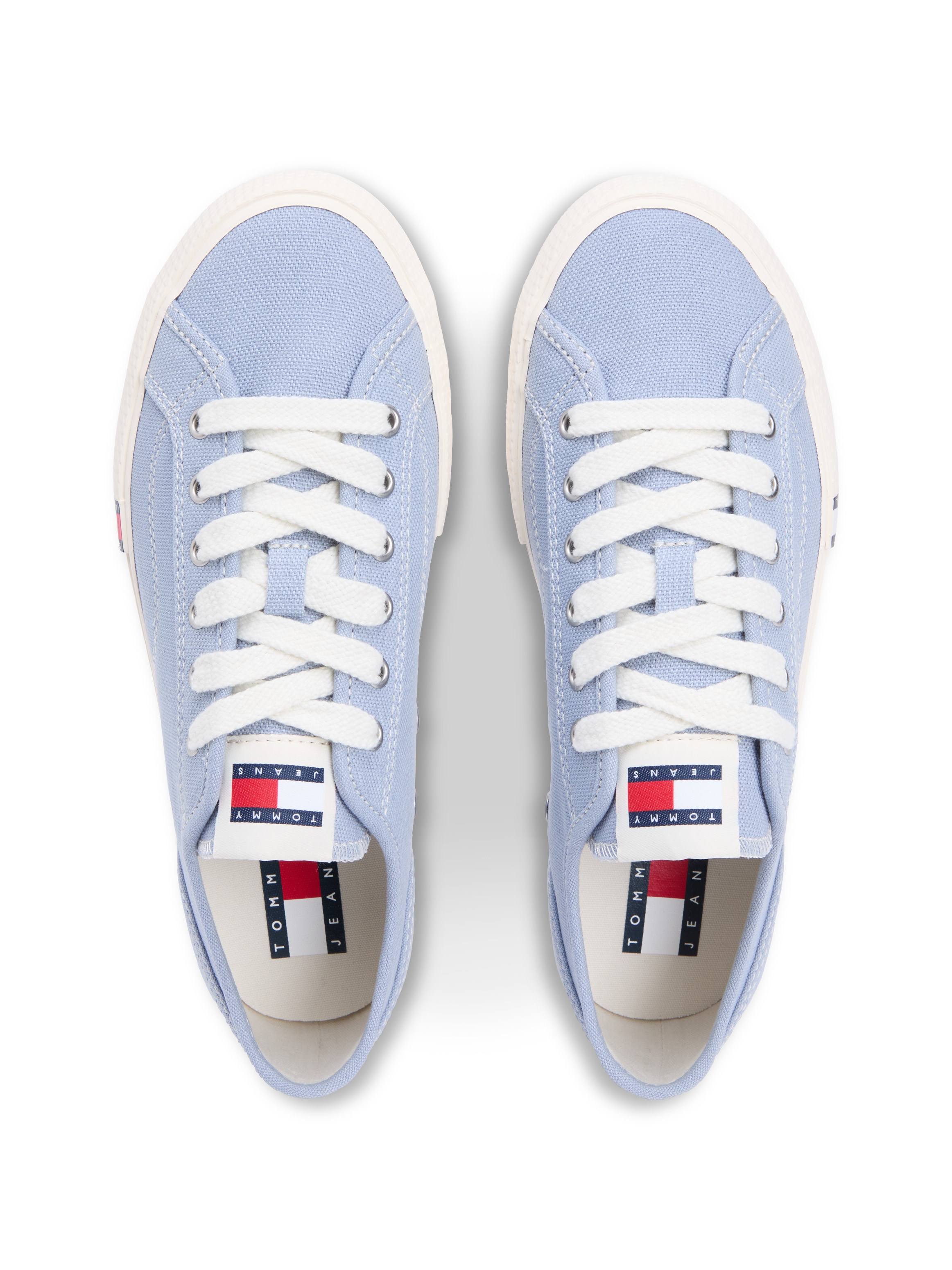 Tommy Jeans Plateausneaker »ARCHIVE Y2K«  Freizeitschuh, Halbschuh, Schnürer im Retro-Look mit Label im Plateau