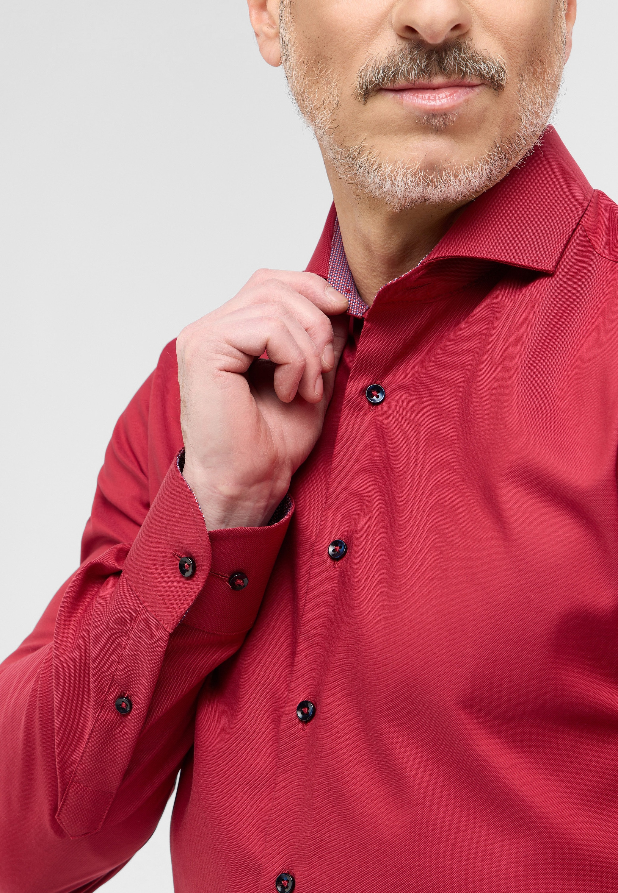 Eterna Langarmhemd »SLIM FIT«, NON IRON (bügelfrei)