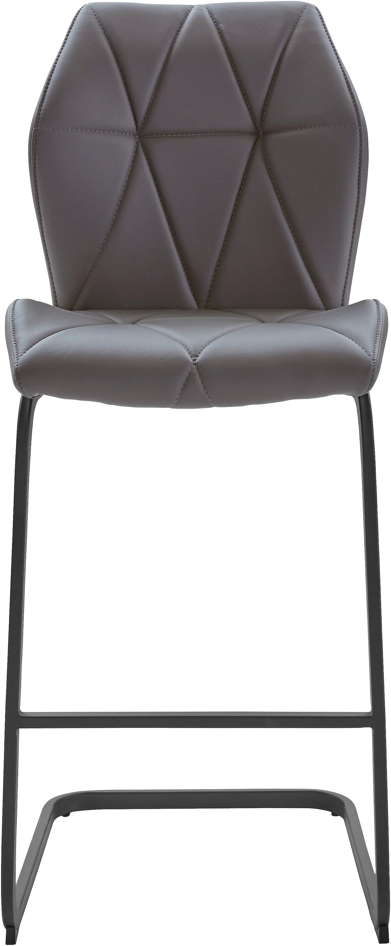 Homexperts Barhocker »Indira«, (2 St.), Bezug in Kunstleder