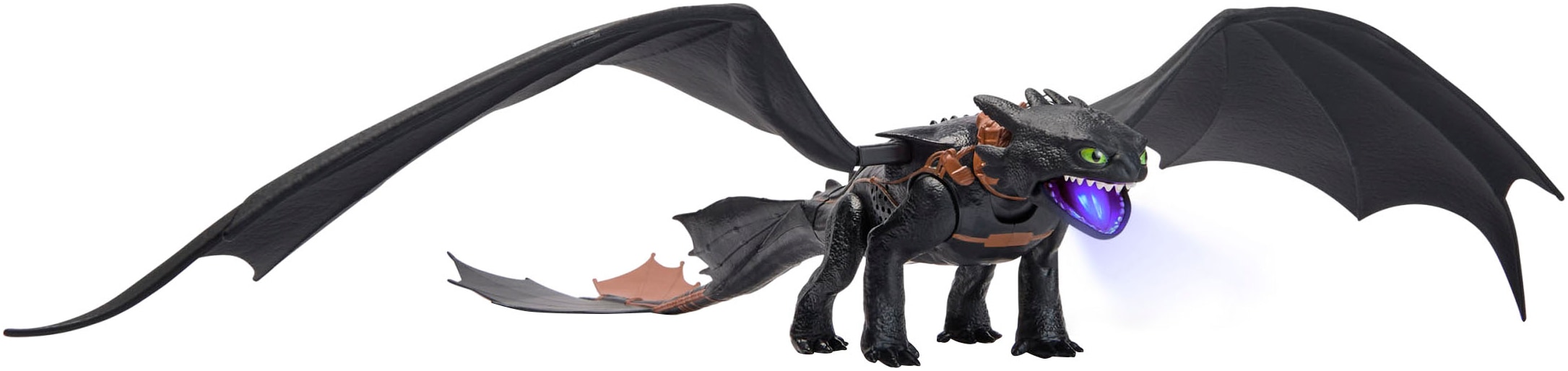 Spin Master Spielfigur »Dragons Movie - Plasma Blast Ohnezahn«, mit Licht- und Soundeffekt
