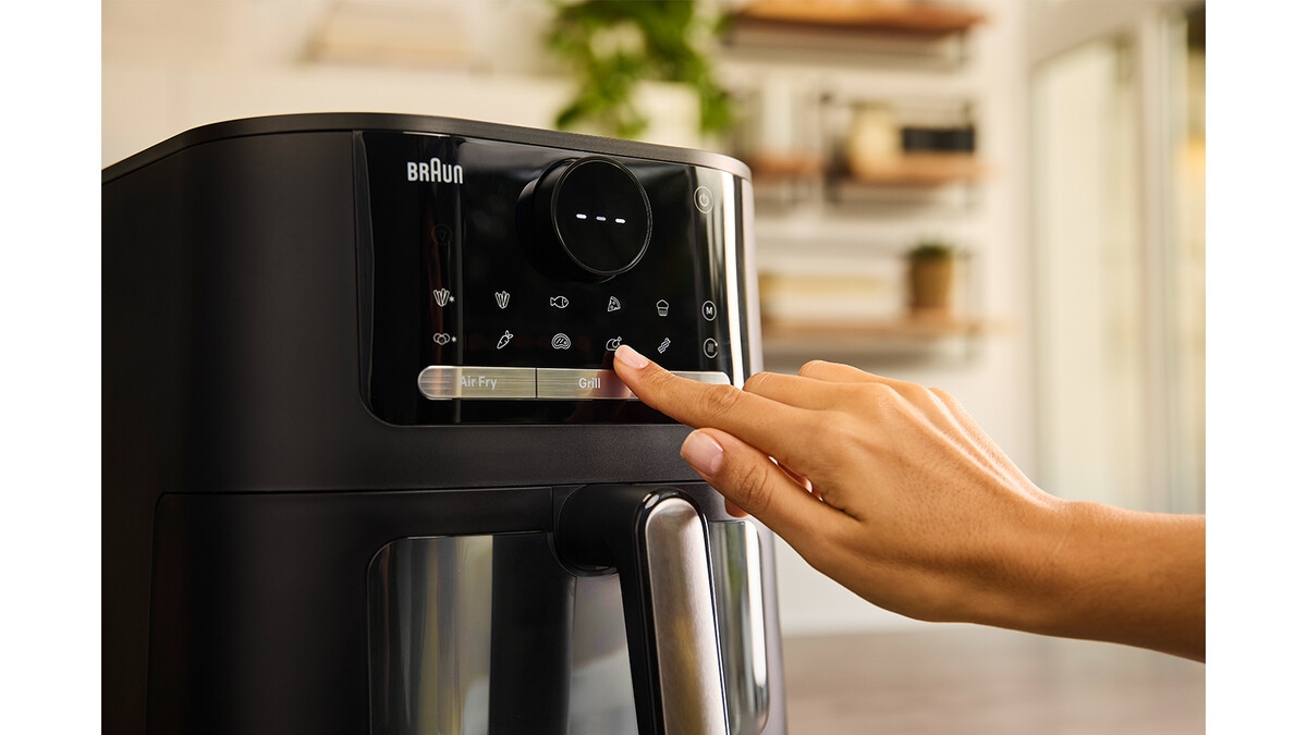 Braun Heißluftfritteuse »MultiFry 5 HF 5075IBK 3-in-1 Airfryer, 6L, 80-220°, PFAS-frei*« 2000 W