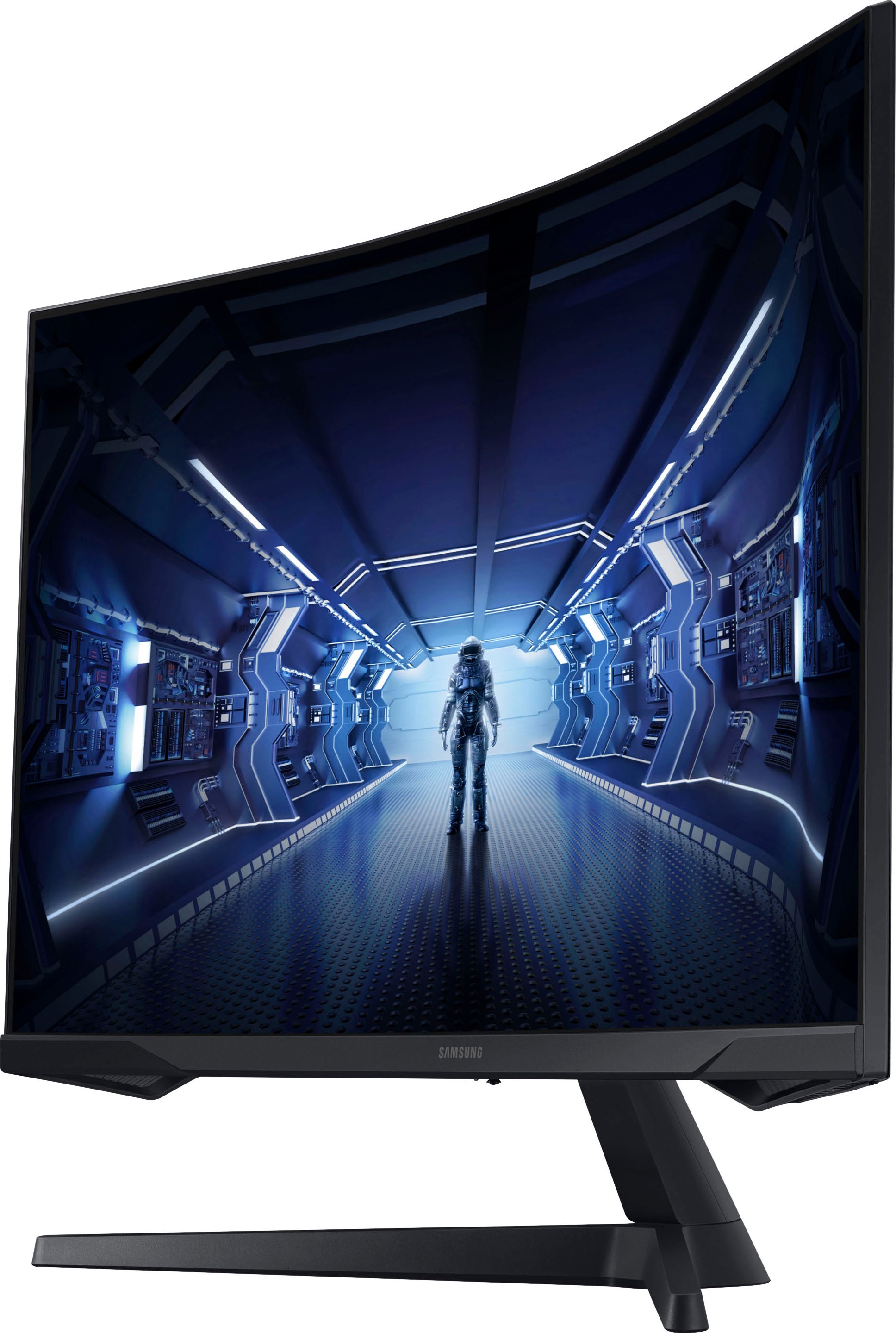 Samsung Curved-Gaming-LED-Monitor »Odyssey G5 C27G54TQBU«, 68,6 cm/27 Zoll, 2560 x 1440 px, WQHD, 1 ms Reaktionszeit, 144 Hz, 1ms (MPRT)