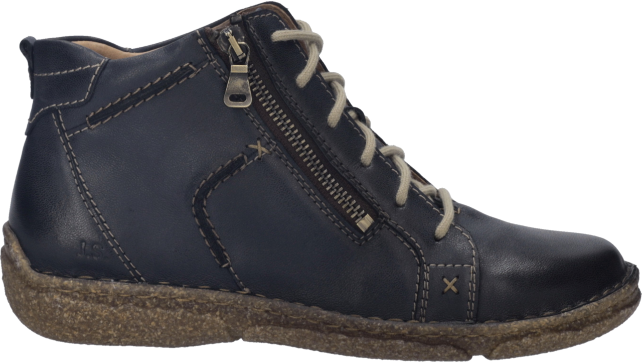 Josef Seibel »Neele 71«  Schnürstiefelette mit praktischem Außenreißverschluss, Weite G (=weit)