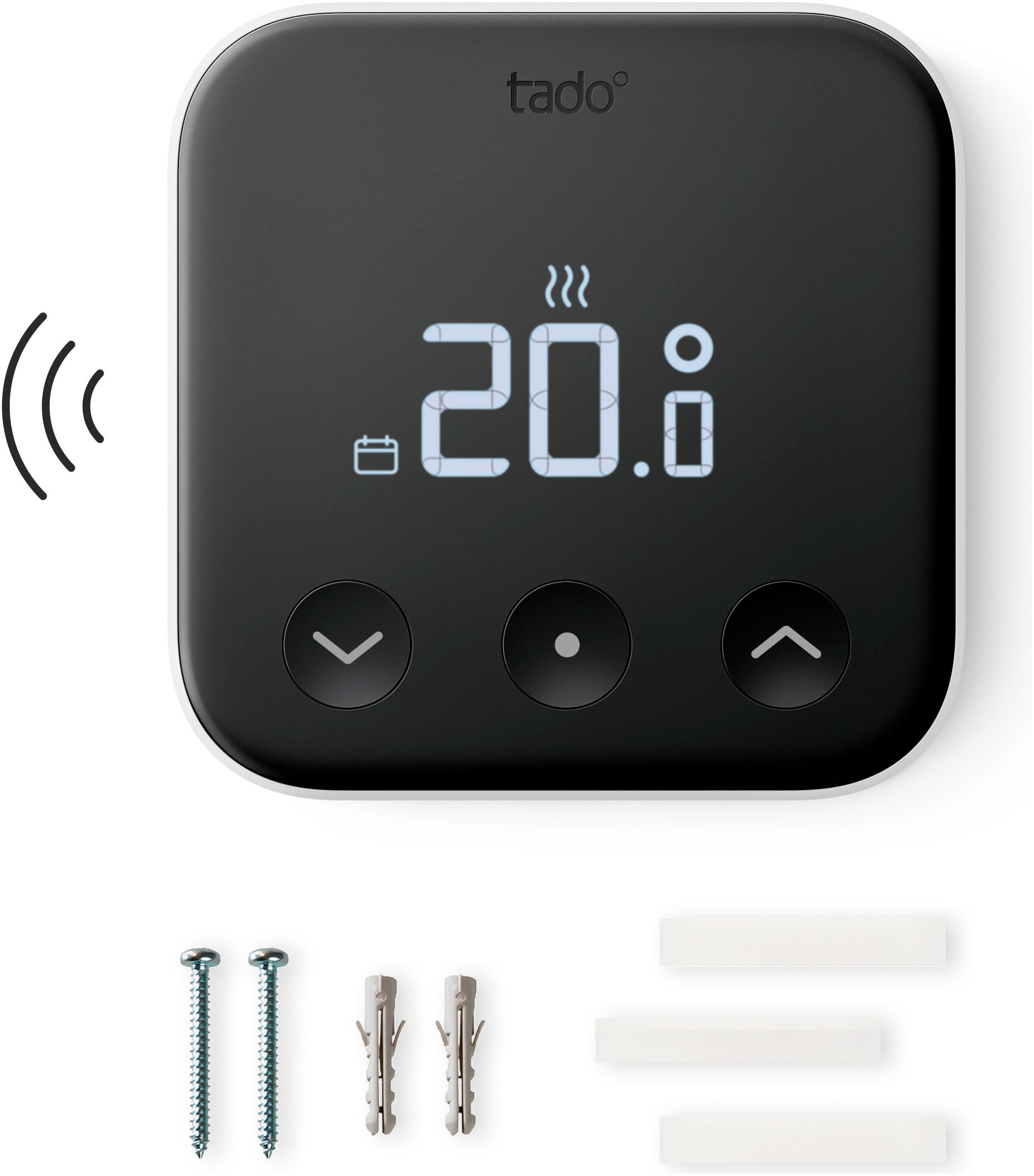 Tado Heizkörperthermostat »4x Heizkörper-Thermostat X + Bridge X + Sensor X«