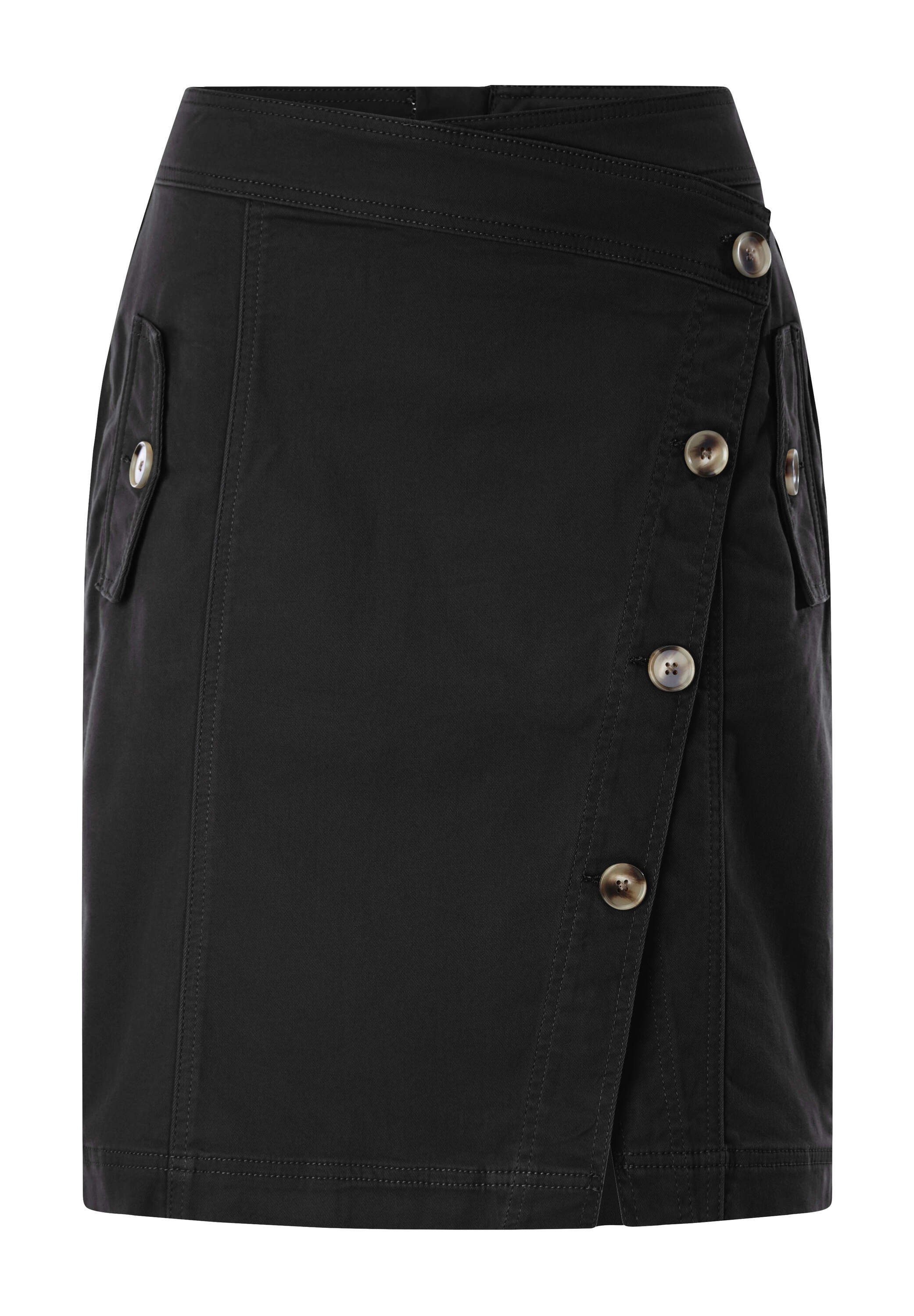 heine Jeansrock »Rock Webrock mit Zierknopfleiste«