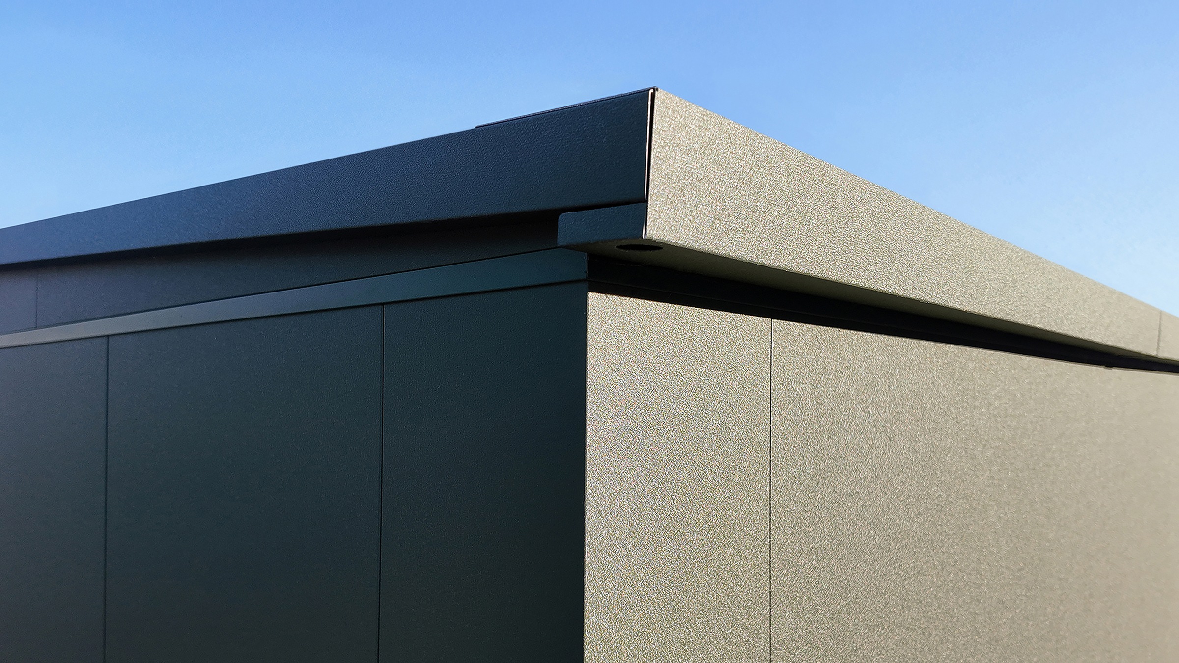 weka Gerätehaus »Gary 8« Metall pulverbeschichtet, Größe 8