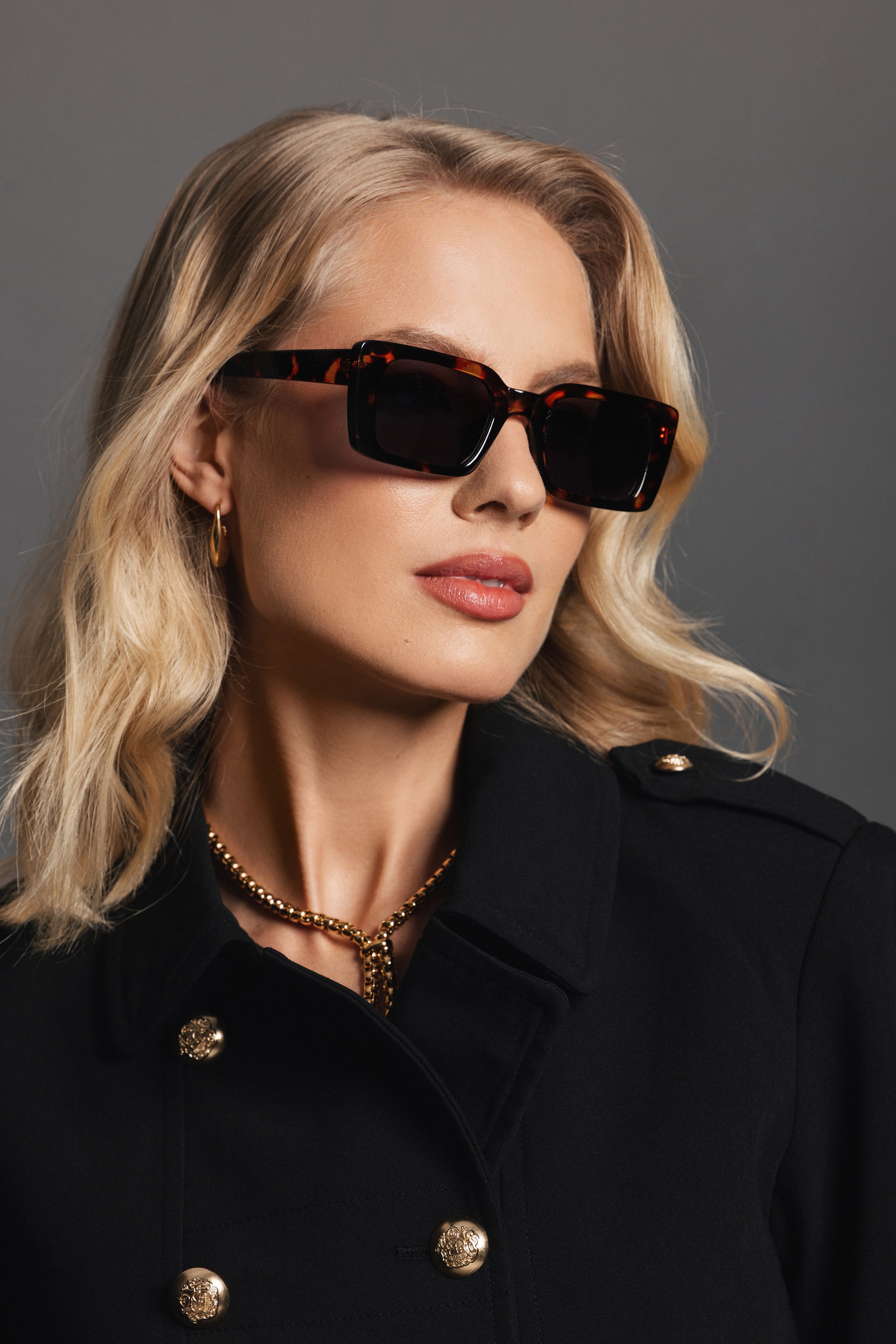 MARC LAUDER Sonnenbrille »MA12-02« 3: dunkles Glas, starke Sonneneinstrahlung