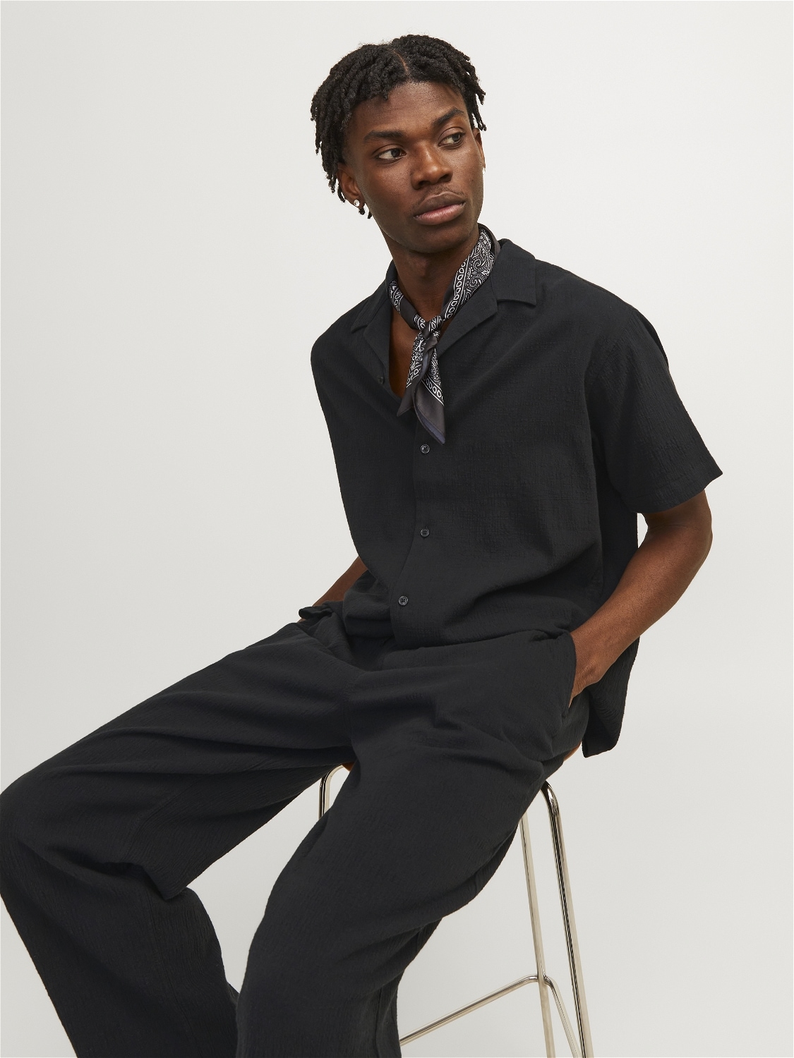 Jack & Jones Kurzarmhemd »JORLUKE CRINKLE RESORT SHIRT SS SN«