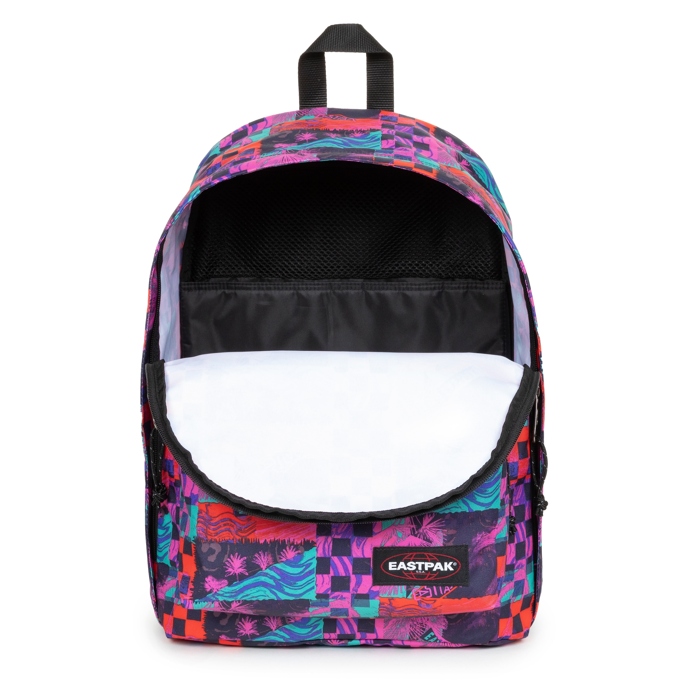 Eastpak Freizeitrucksack »OUT OF OFFICE Aviator Blue« Unisex Schulrucksack, Businessrucksack mit Logo-Aufnäher