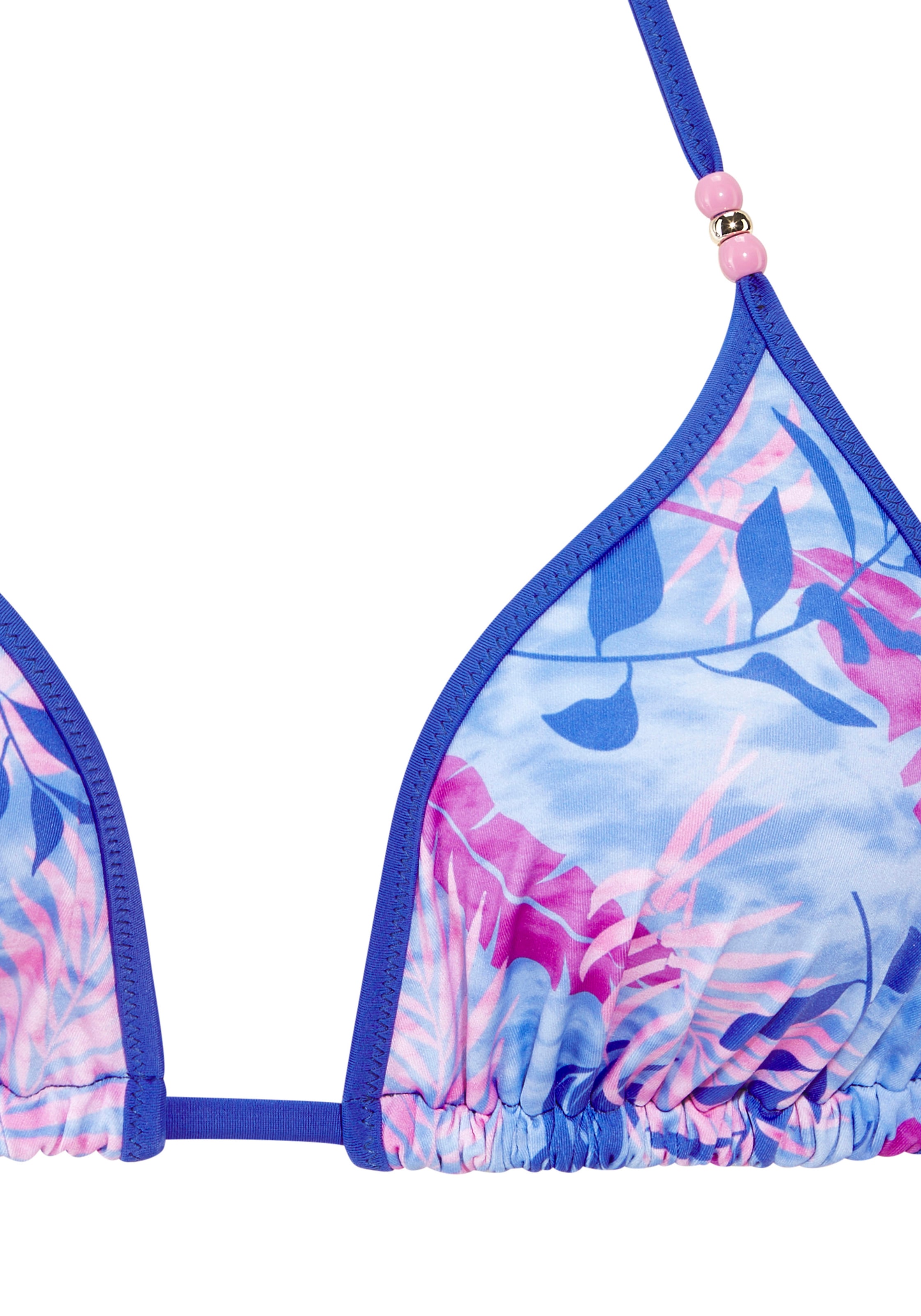 Vivance Triangel-Bikini mit stylischem Blätterprint