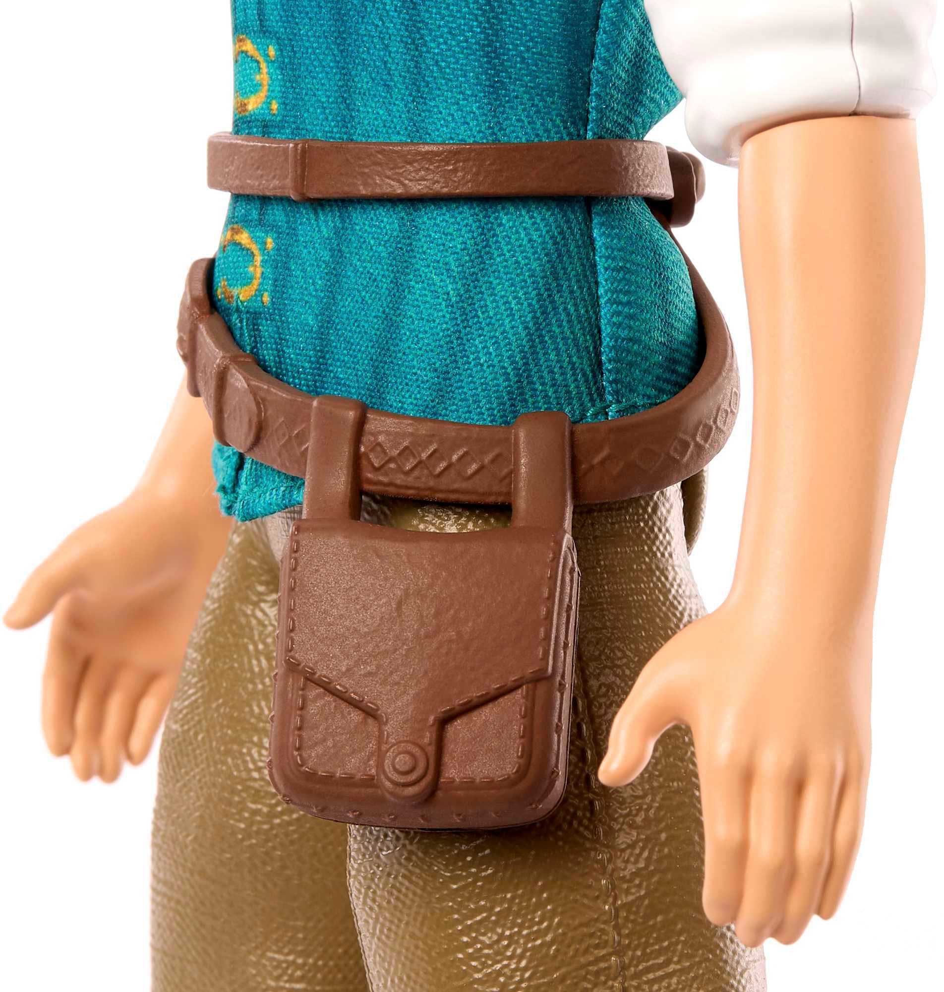 Mattel® Anziehpuppe »Disney Prinzessin, Modepuppe Flynn Rider«, bewegliche Spielfigur