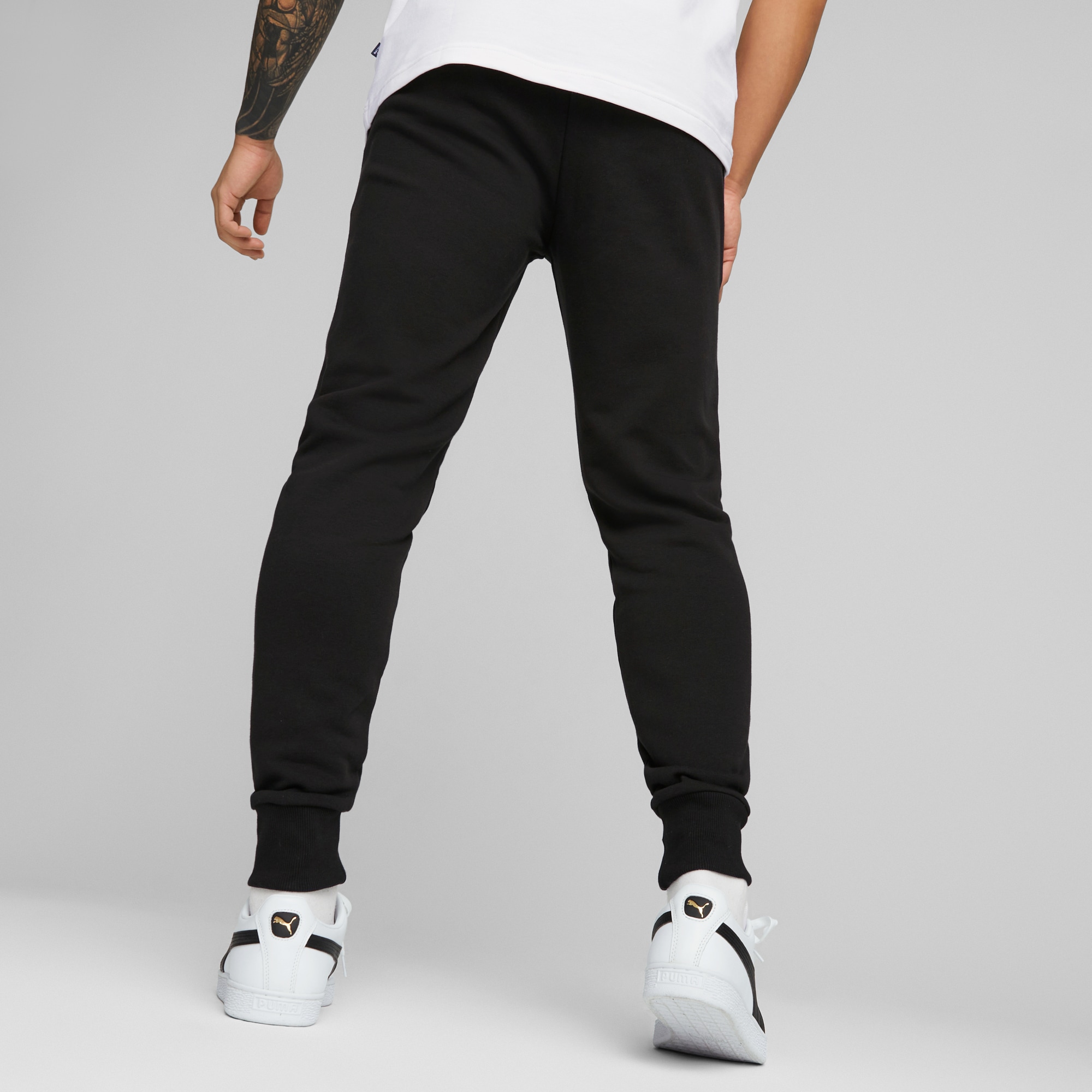 PUMA Trainingshose »ESS LOGO PANTS TR CL«, Jogginghose, French Terry Qualität