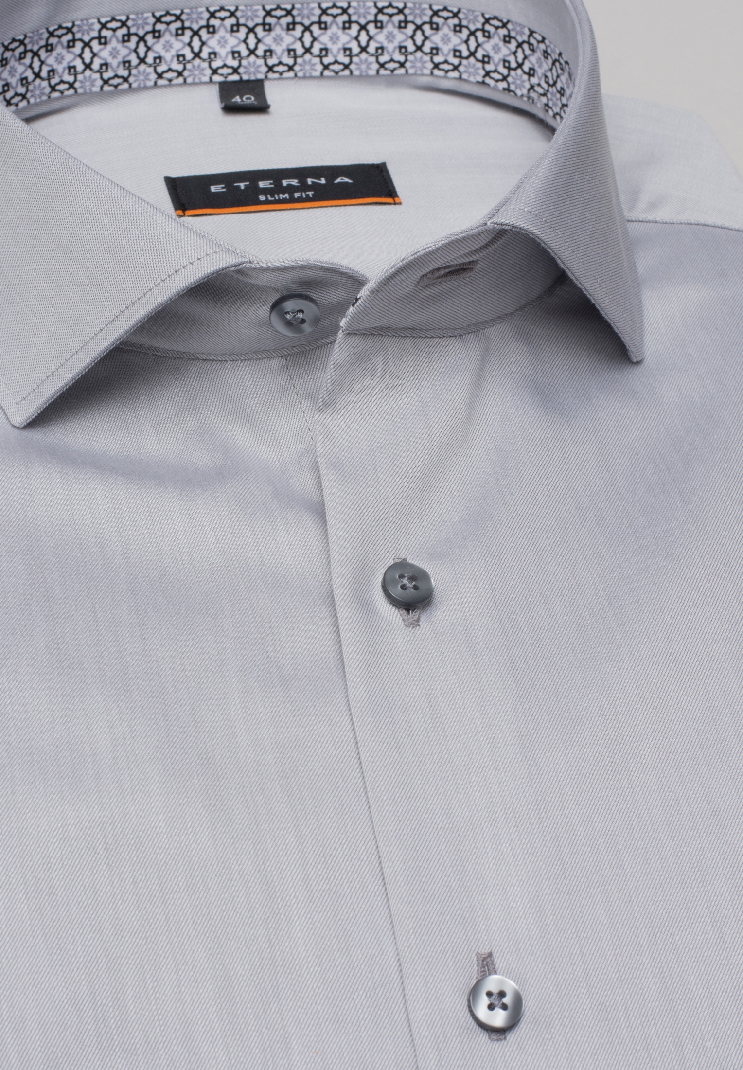 Eterna Langarmhemd »SLIM FIT« NON IRON (bügelfrei)