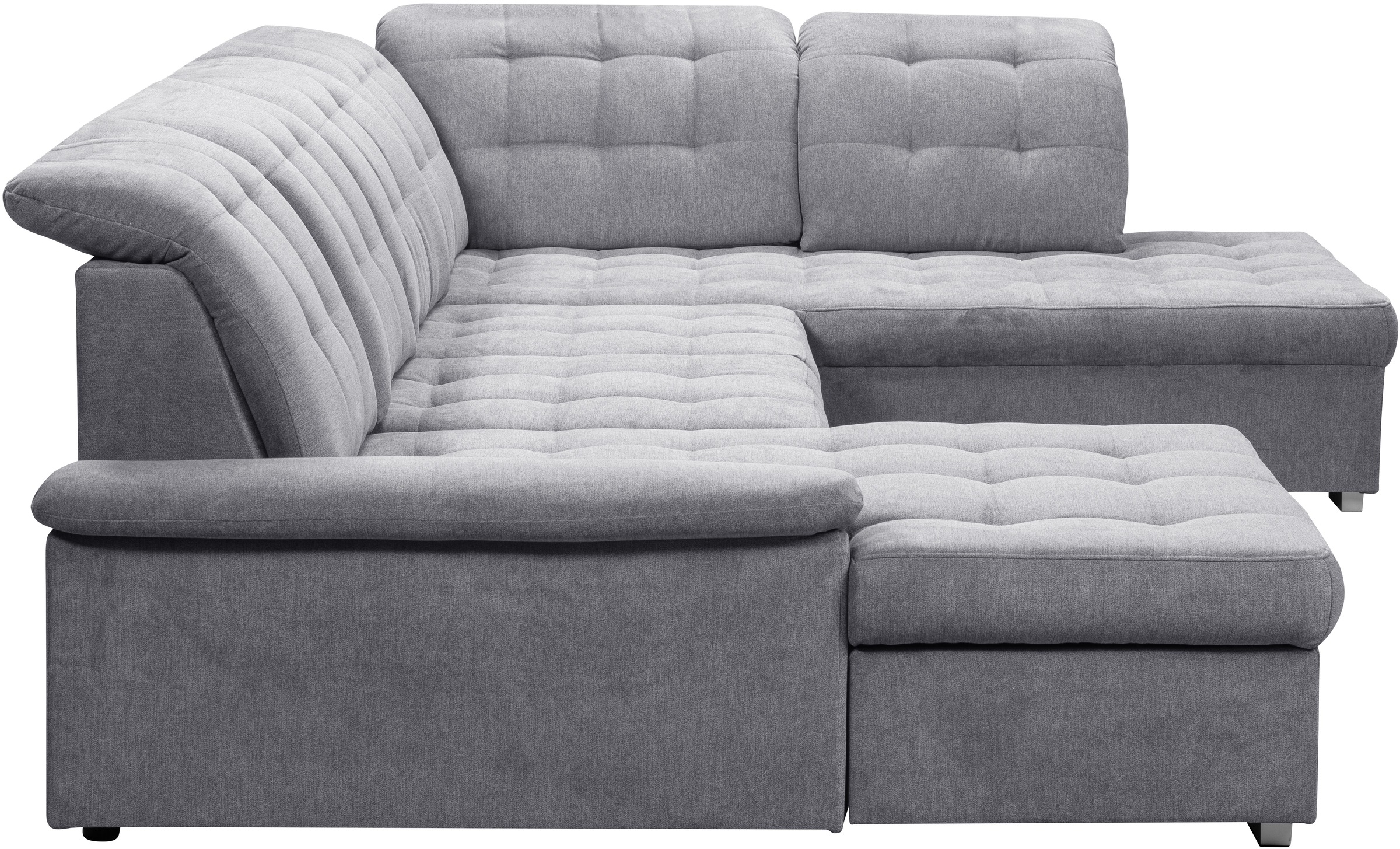 WERK2 Wohnlandschaft »Kordula-New U-Form«, Sofa in U-Form mit Schlaffunktion & Bettkasten, Schlafcouch