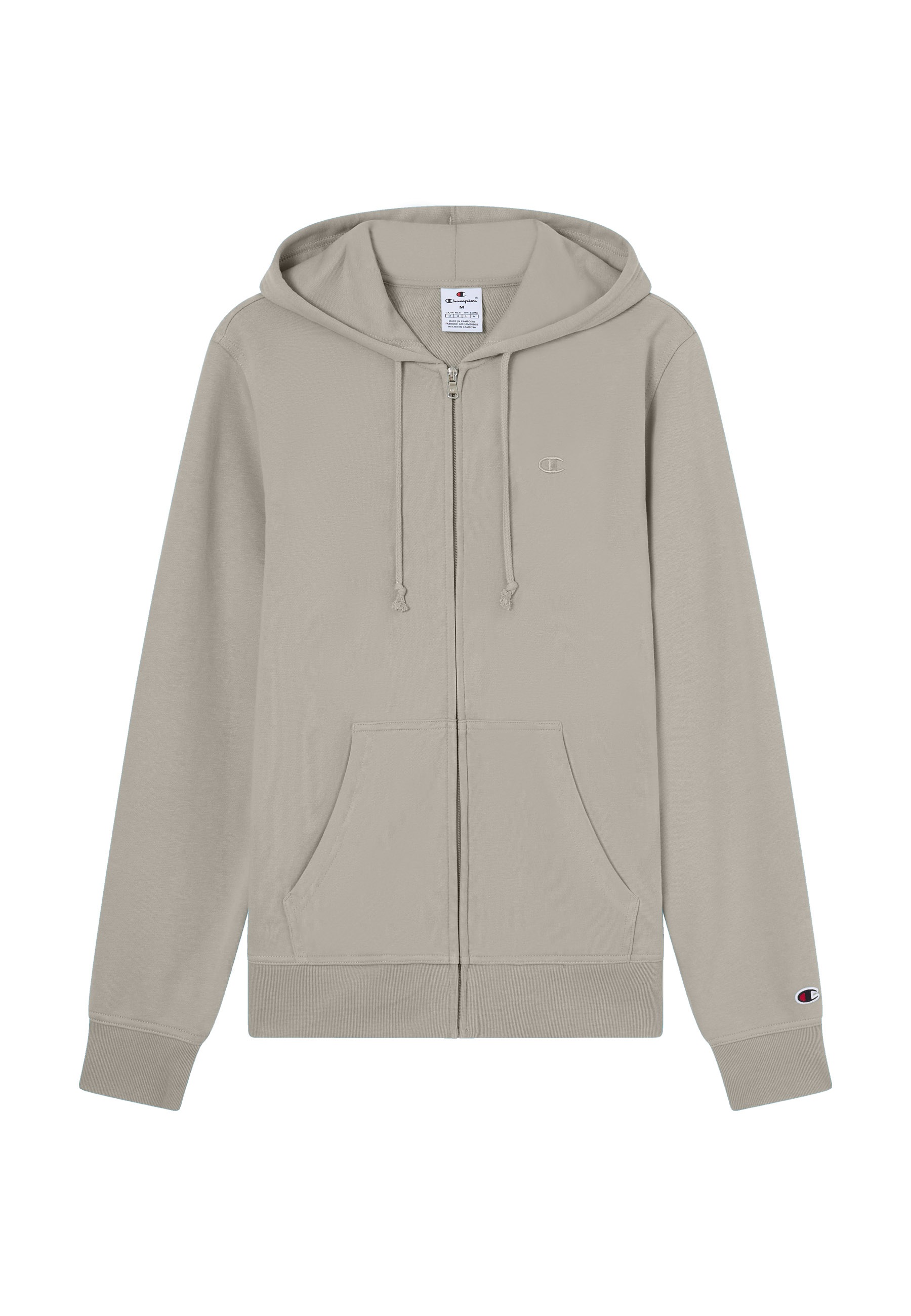 Champion Kapuzensweatjacke »ICONS TONAL Terry Full Zip Hoodie« mit Kapuze, für sportliche Aktivitäten und Freizeit
