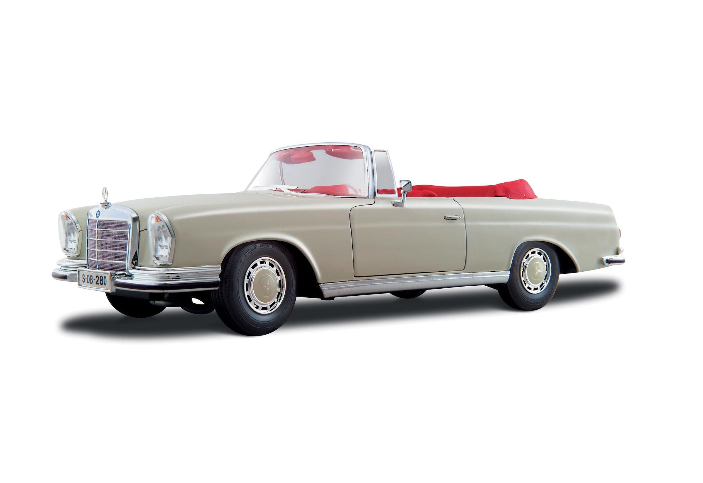 Maisto® Sammlerauto »Mercedes 280SE, Cabrio Â´66«, 1:18, mit Lenkung