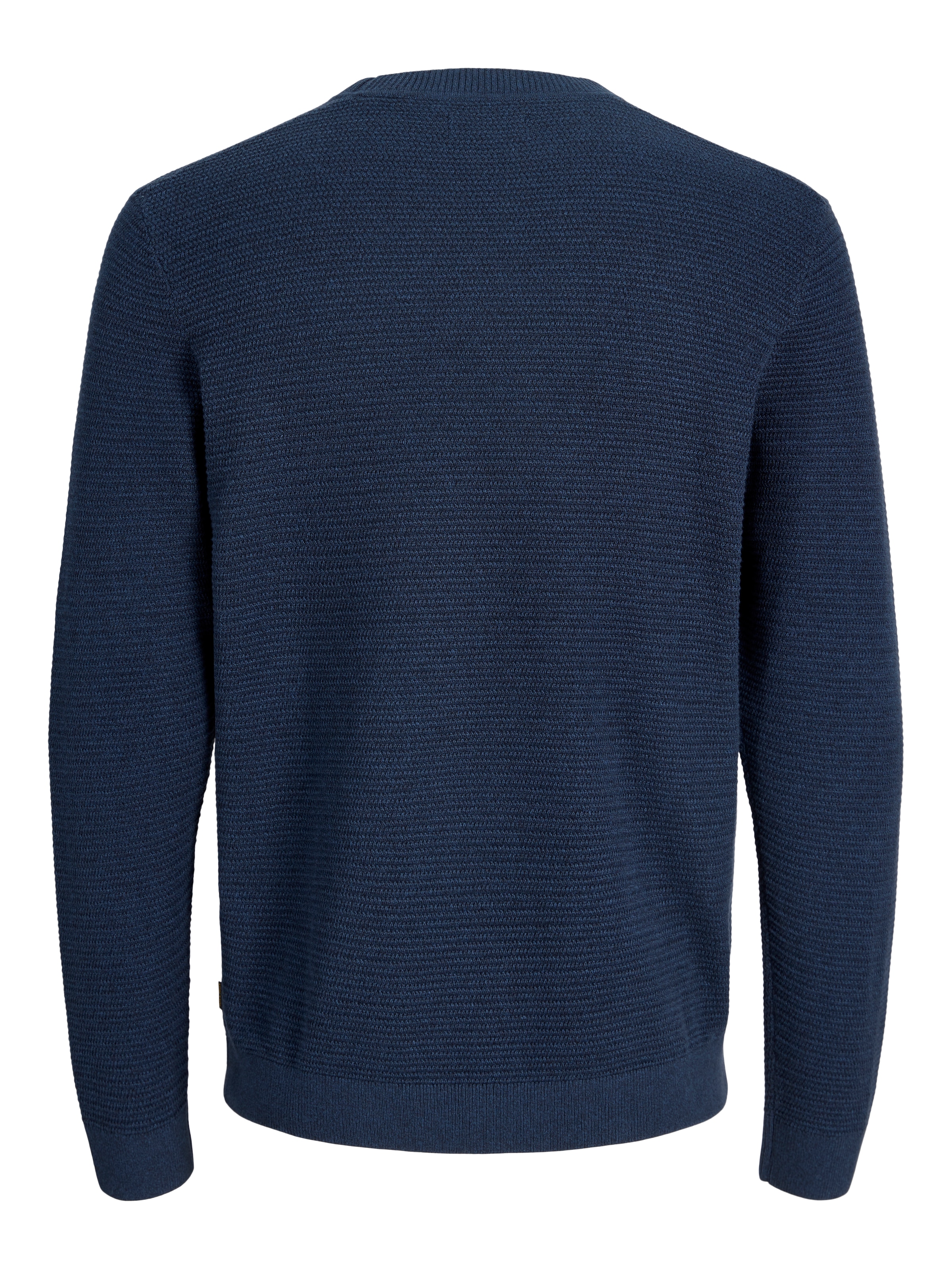 Jack & Jones Rundhalspullover »JPRBLURILEY KNIT CREW NECK LS SN« Baumwolle, regular fit