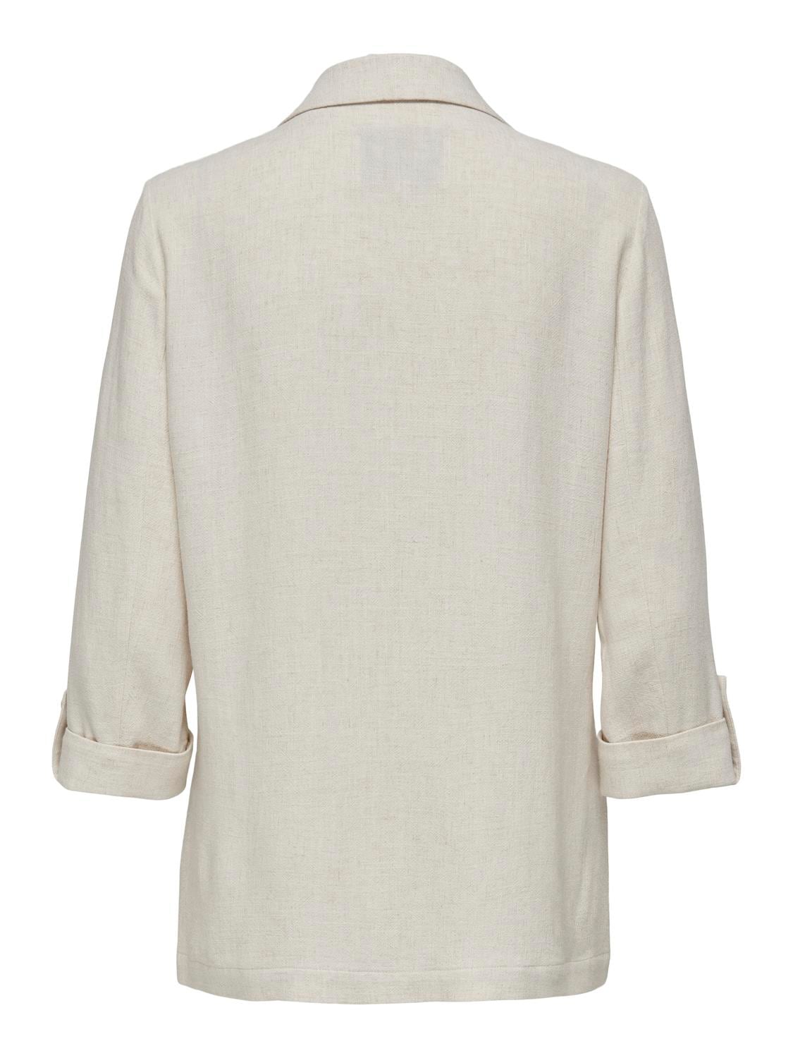 ONLY Longblazer »ONLSIESTA 3/4 OPEN LINEN BL BLAZER TLR«