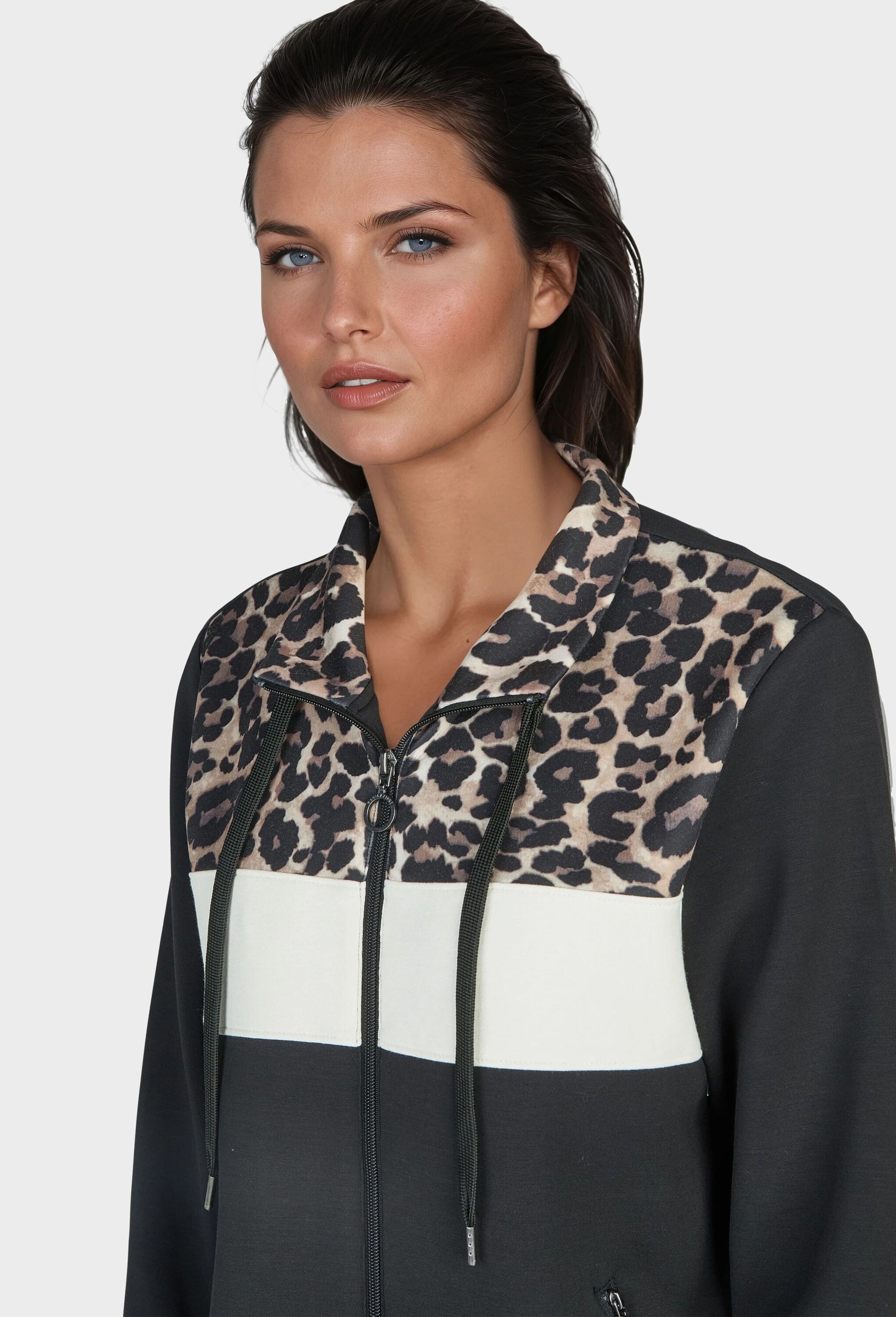 NAVIGAZIONE Sweatjacke »NAVIGAZIONE Sweatjacke« Leoprint