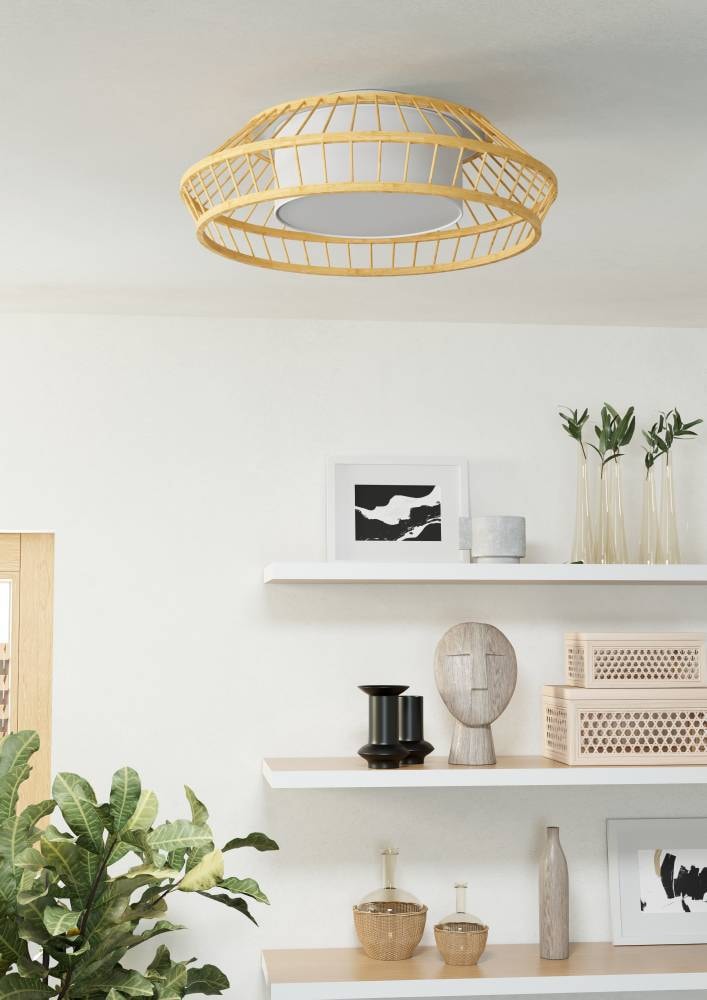 EGLO Deckenleuchte »YUKU-Z« LED-Modul 1 Stk. RGB | warmweiß - kaltweiß ZigBee, App und Sprachsteuerung Alexa, RGB, dimmbar, Ø 46 cm