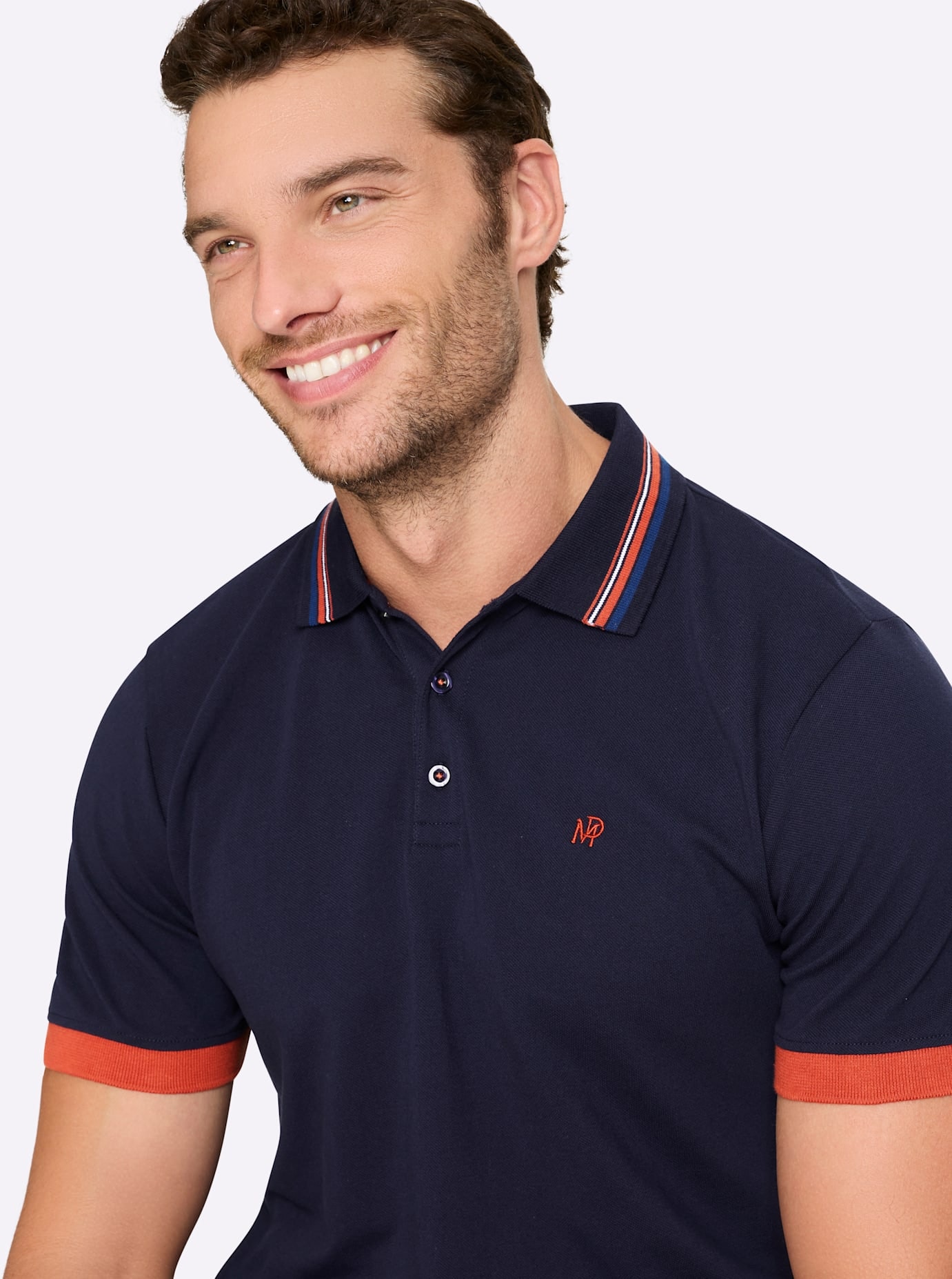 Marco Donati Kurzarmshirt »Kurzarm-Poloshirt« 1 tlg.