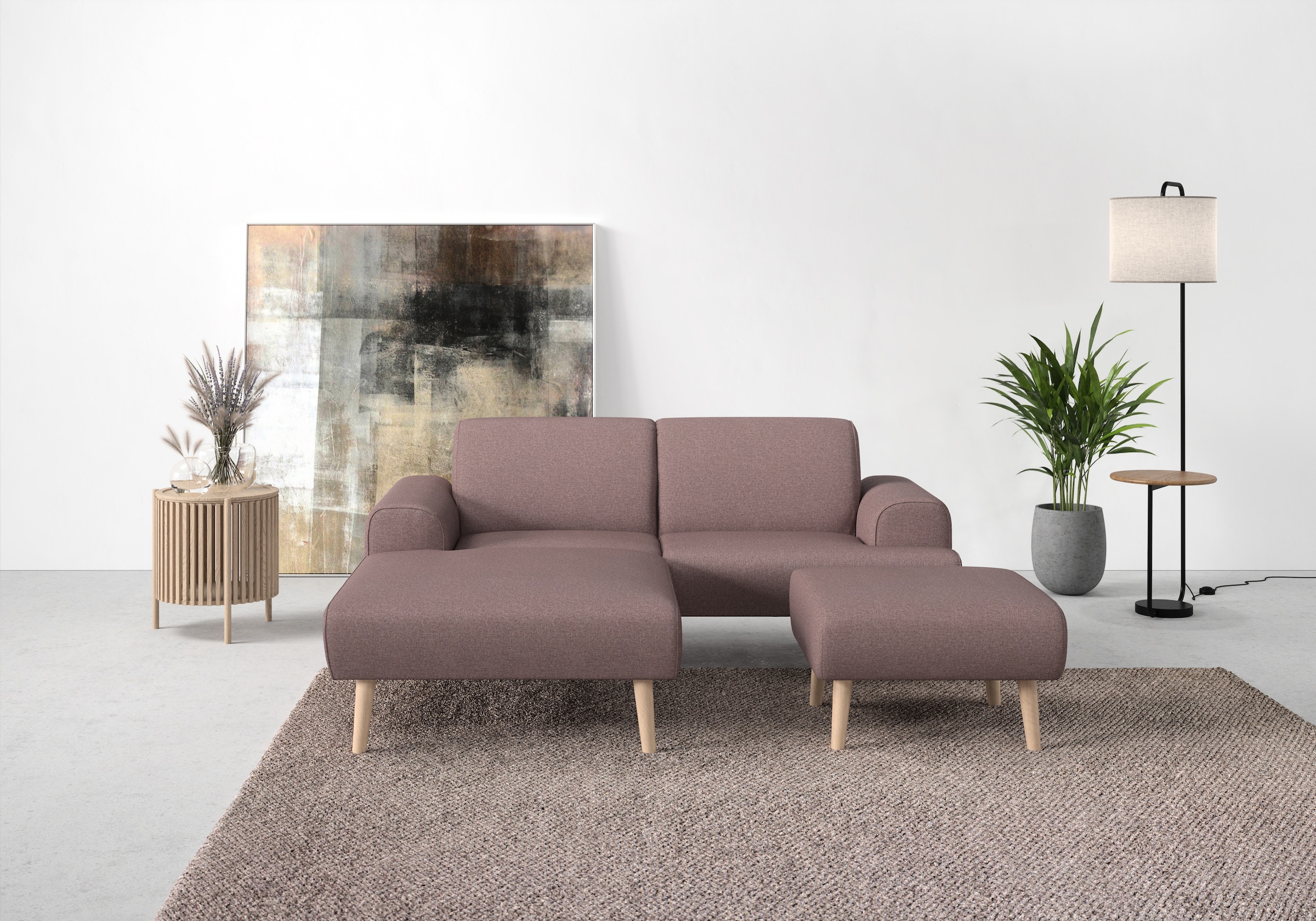 andas Polsterhocker »Swift«, passend zur Serie "Swift", B/T/H: 75/68/44 cm