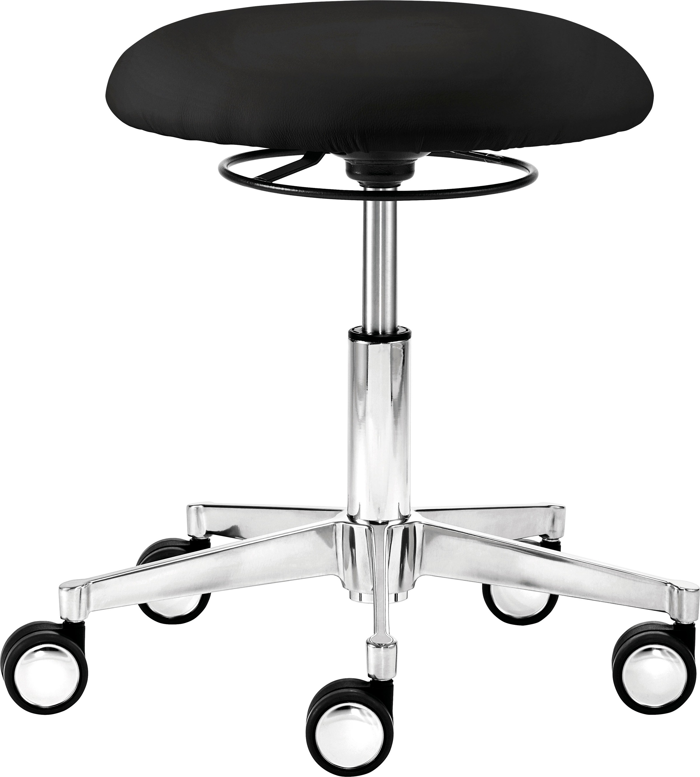 Mayer Sitzmöbel, Arbeitshocker »myXPERT«, schwarz, B/H/T: 52 cm x 41,5 cm x 52 cm, schwarz