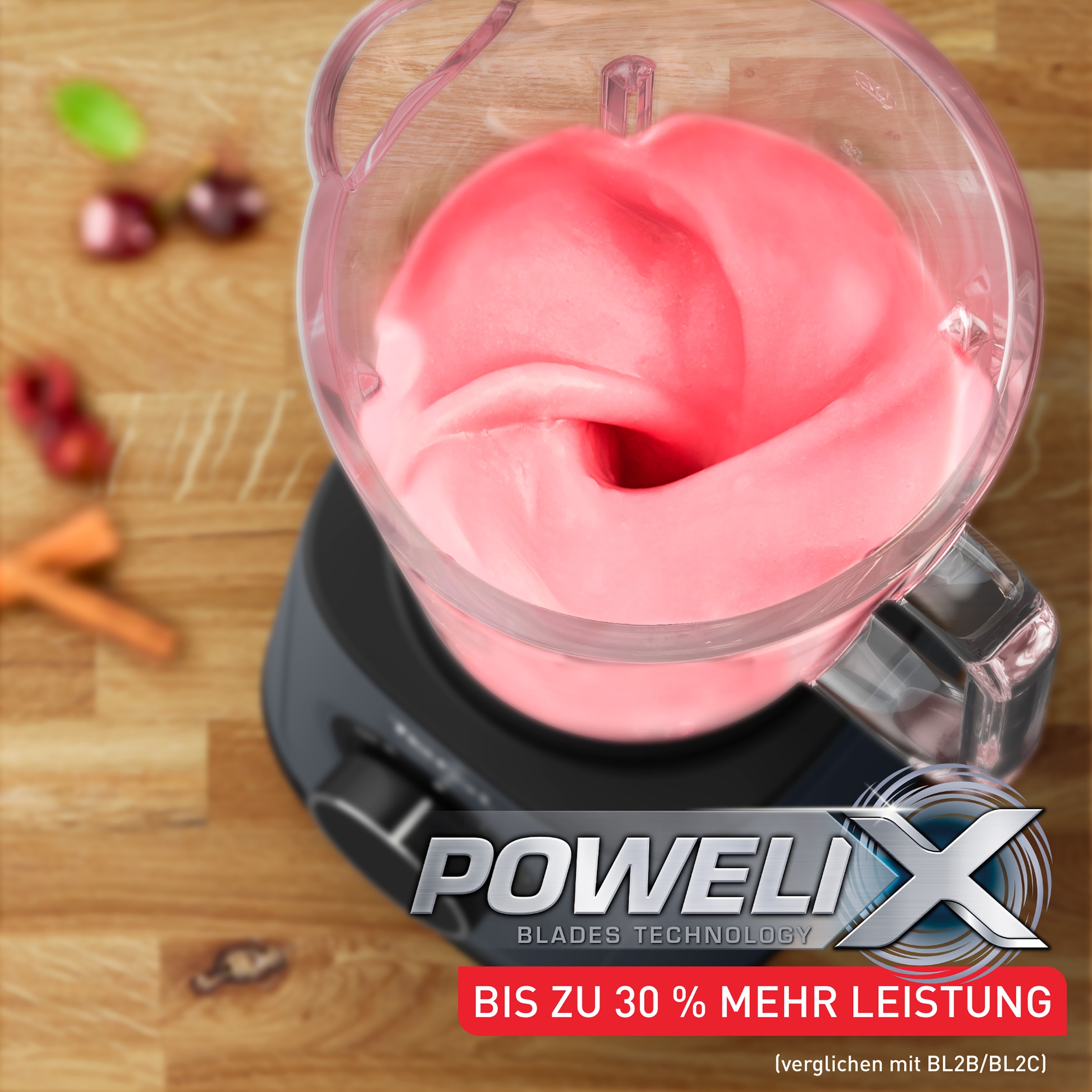 Tefal Standmixer »BL771B PerfectMix Essential«, 1200 W, 2 L Fassungsvermögen, Powelix-Klingen-Technologie