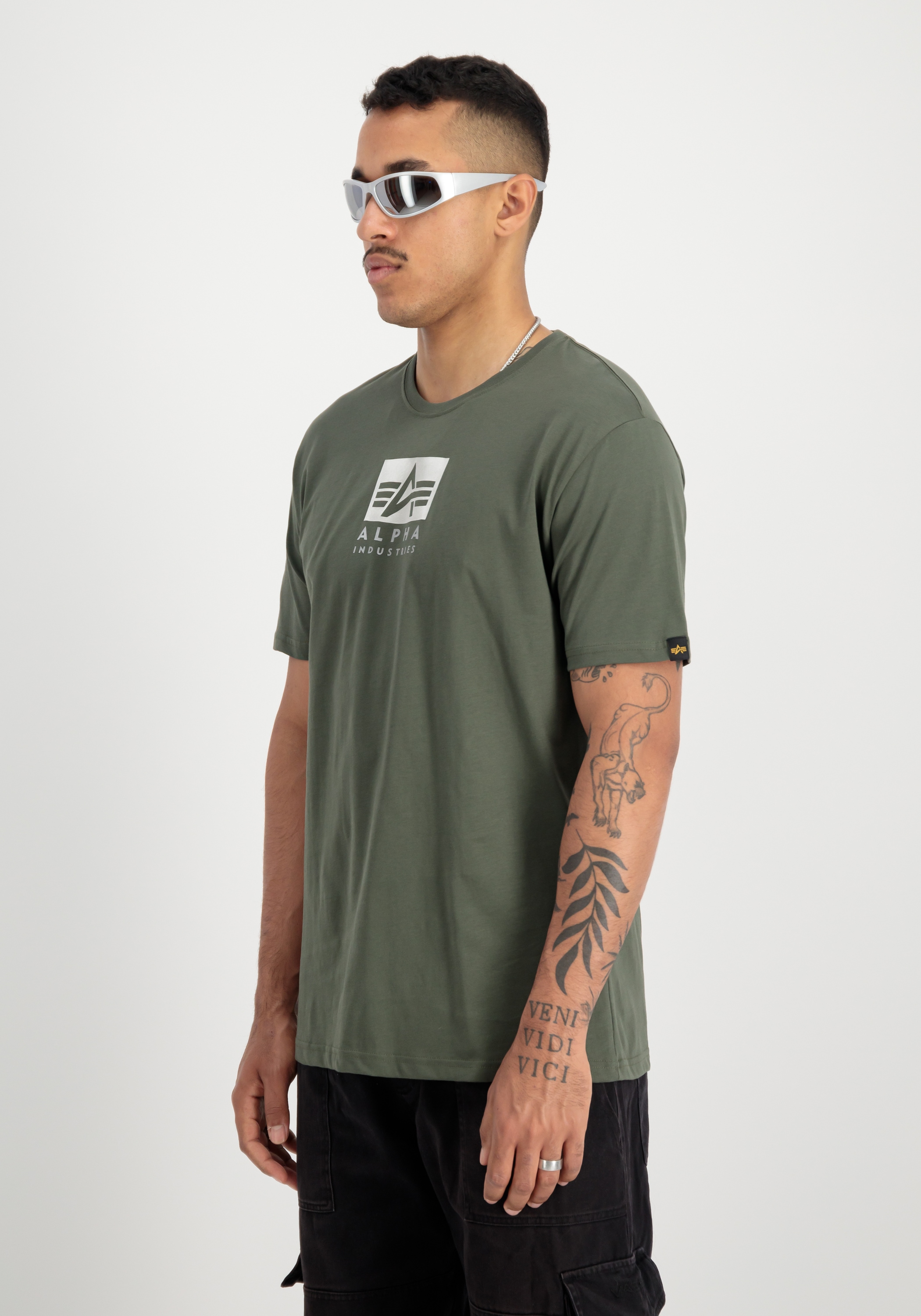 Alpha Industries T-Shirt »Satin Logo T-Shirt«