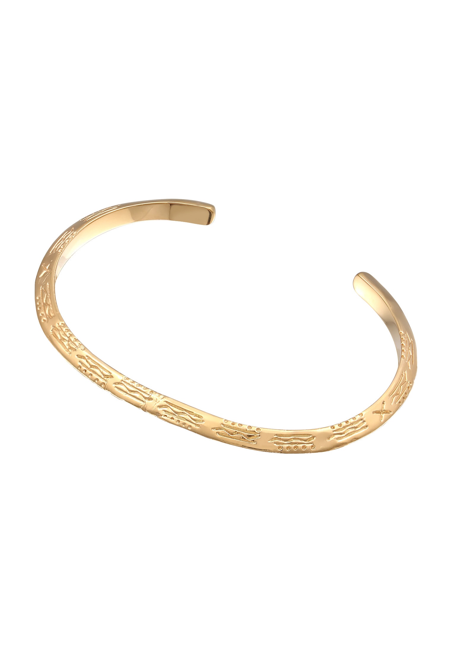 HAZE & GLORY Armreif »Armband Armreif - Azetec 925 Silber«