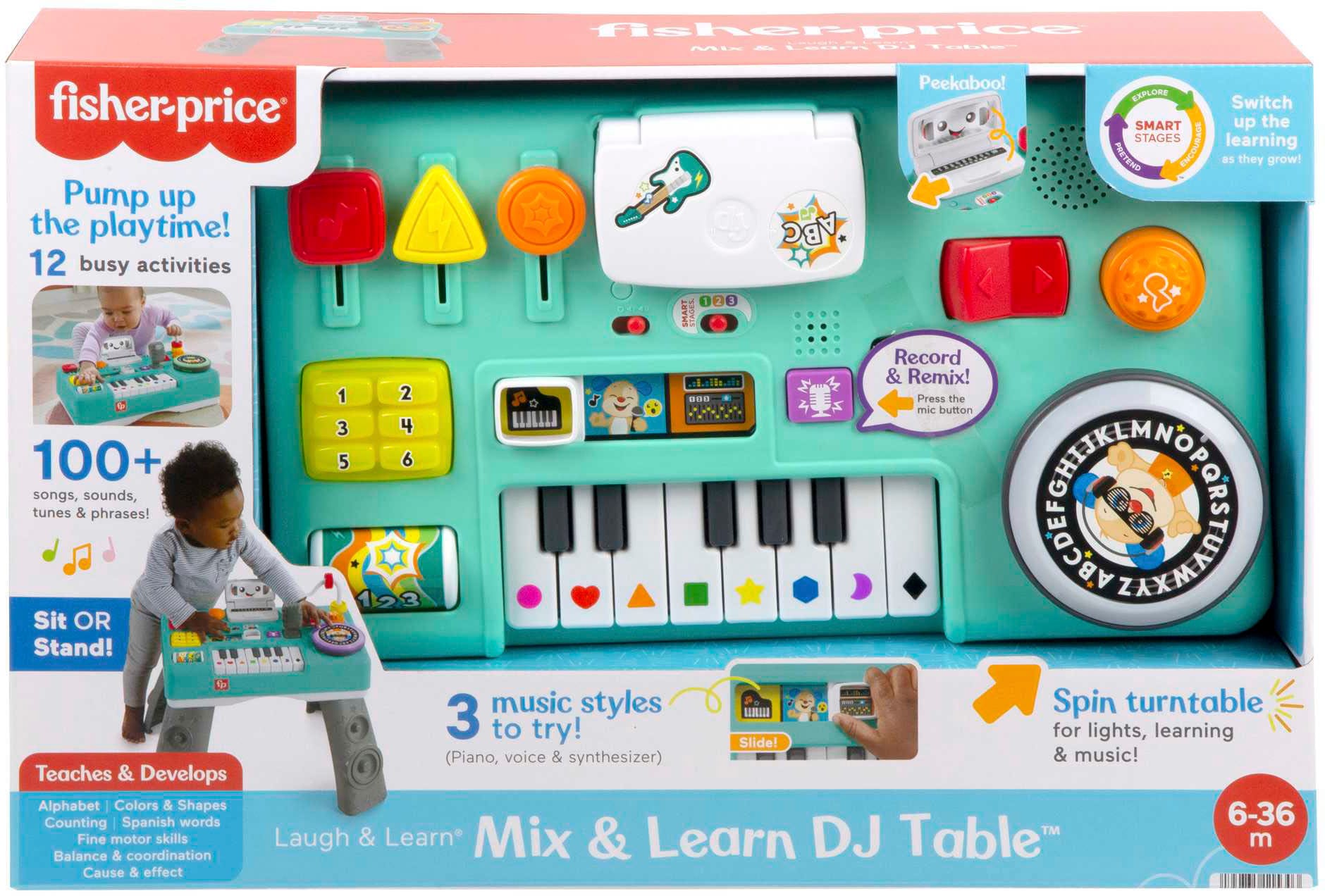 Fisher-Price® Spieltisch »Lernspaß Mixspaß DJ-Tisch«